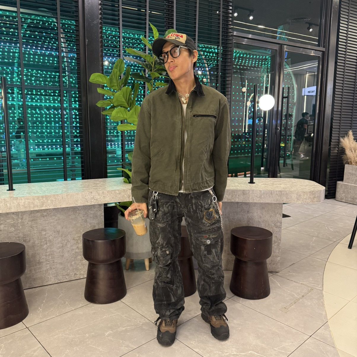 Other × Vintage vintage japanese brand save stars camouflage cargo pants Size US 32 / EU 48 - 12 Thumbnail