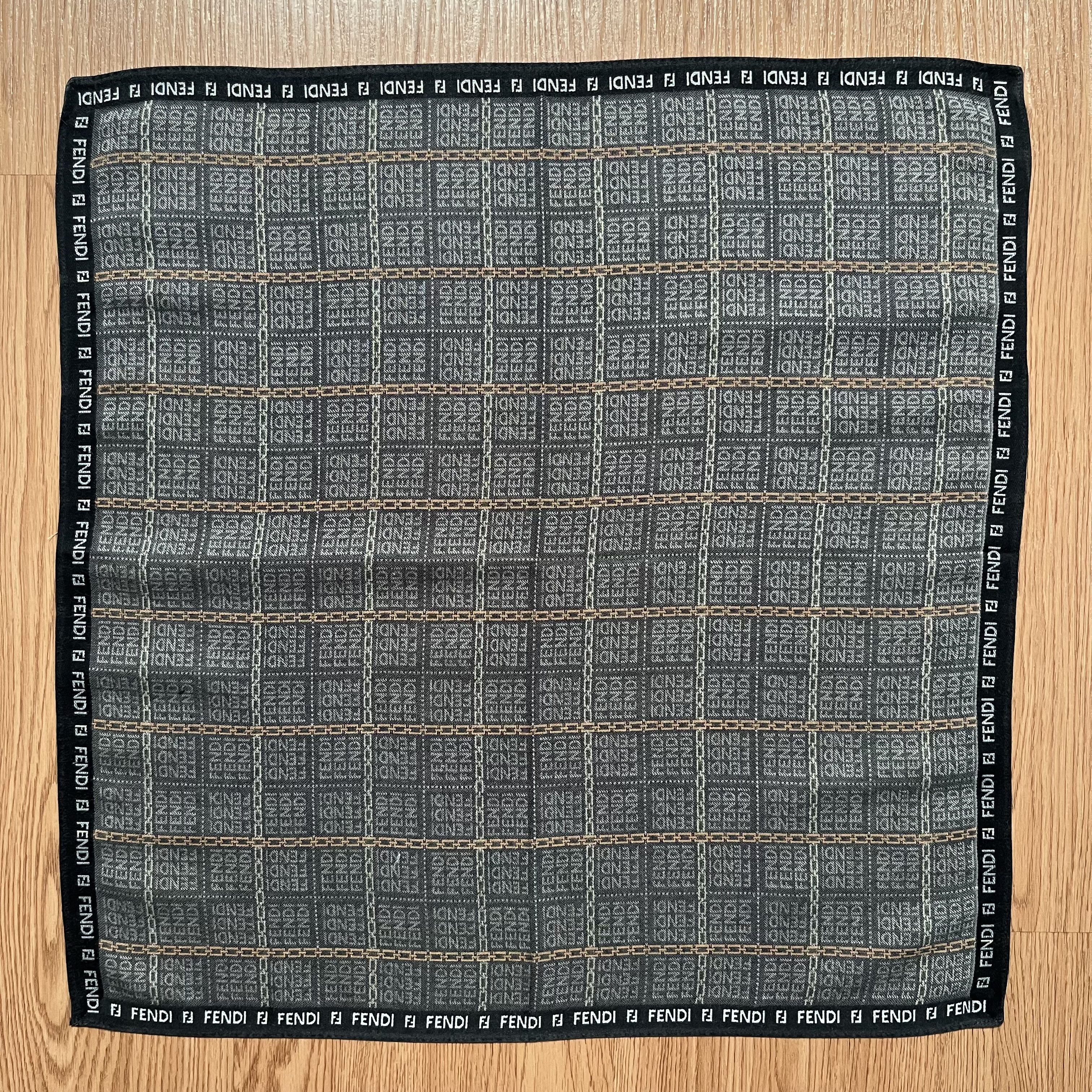 Fendi Vintage Fendi Handkerchief Size ONE SIZE - 1 Thumbnail