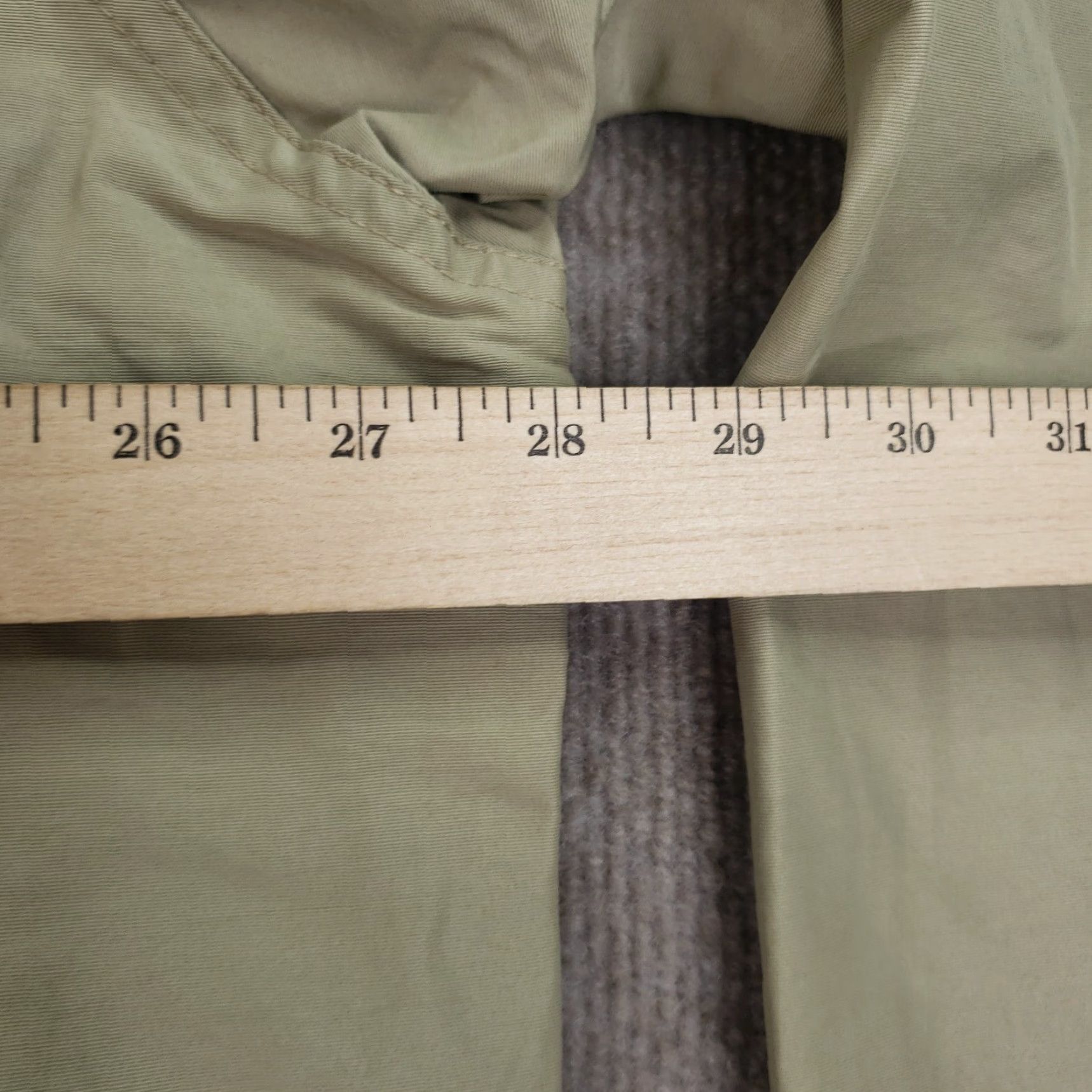 Timberland Timberland Water Resistant Full Zip Jacket Mens XL Beige Mid-Length Hooded Walking Size US XL / EU 56 / 4 - 3 Thumbnail