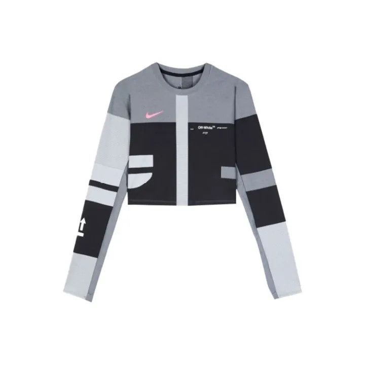 Off-White Off-White Nike Women's NRG Easy Run Top 0079 Size M / US 6-8 / IT 42-44 - 1 Thumbnail
