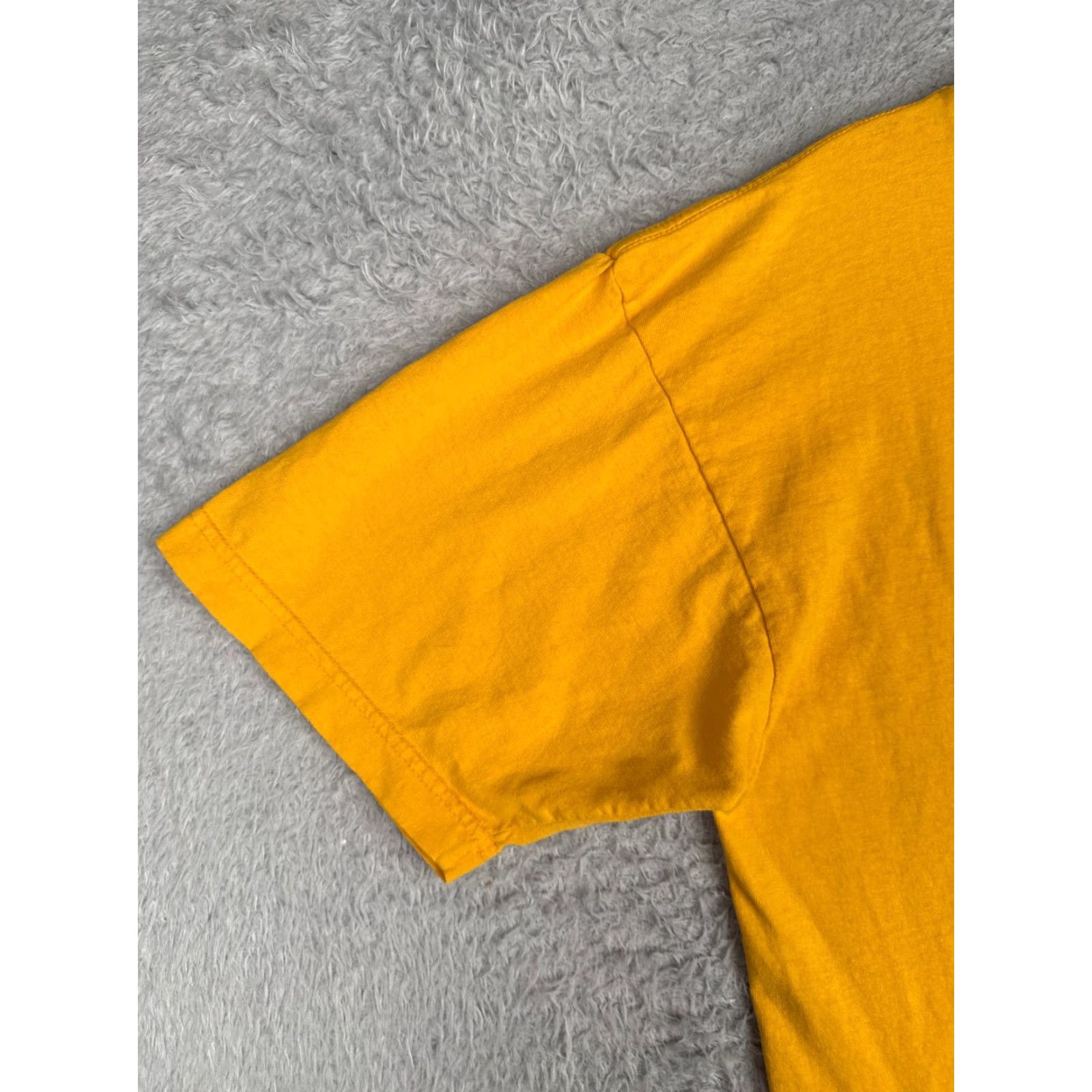 Tommy Hilfiger Tommy Hilfiger Shirt Adult Medium Yellow Short Sleeve Crew Neck 100% Cotton Logo Embroidered Men T-Shirt Size US M / EU 48-50 / 2 - 3 Thumbnail