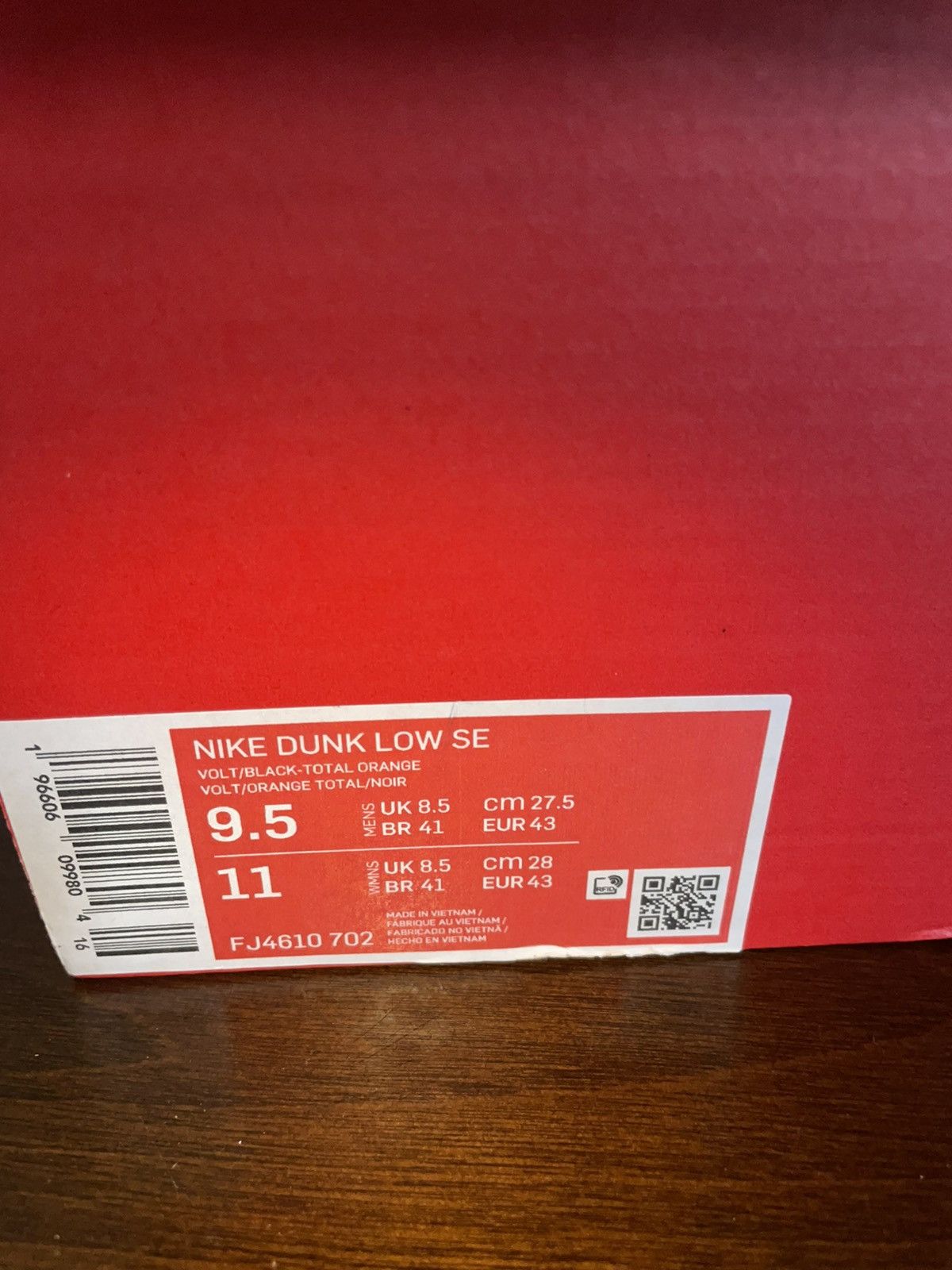 Nike Nike Dunk Low SE Size US 9.5 / EU 42-43 - 8 Thumbnail
