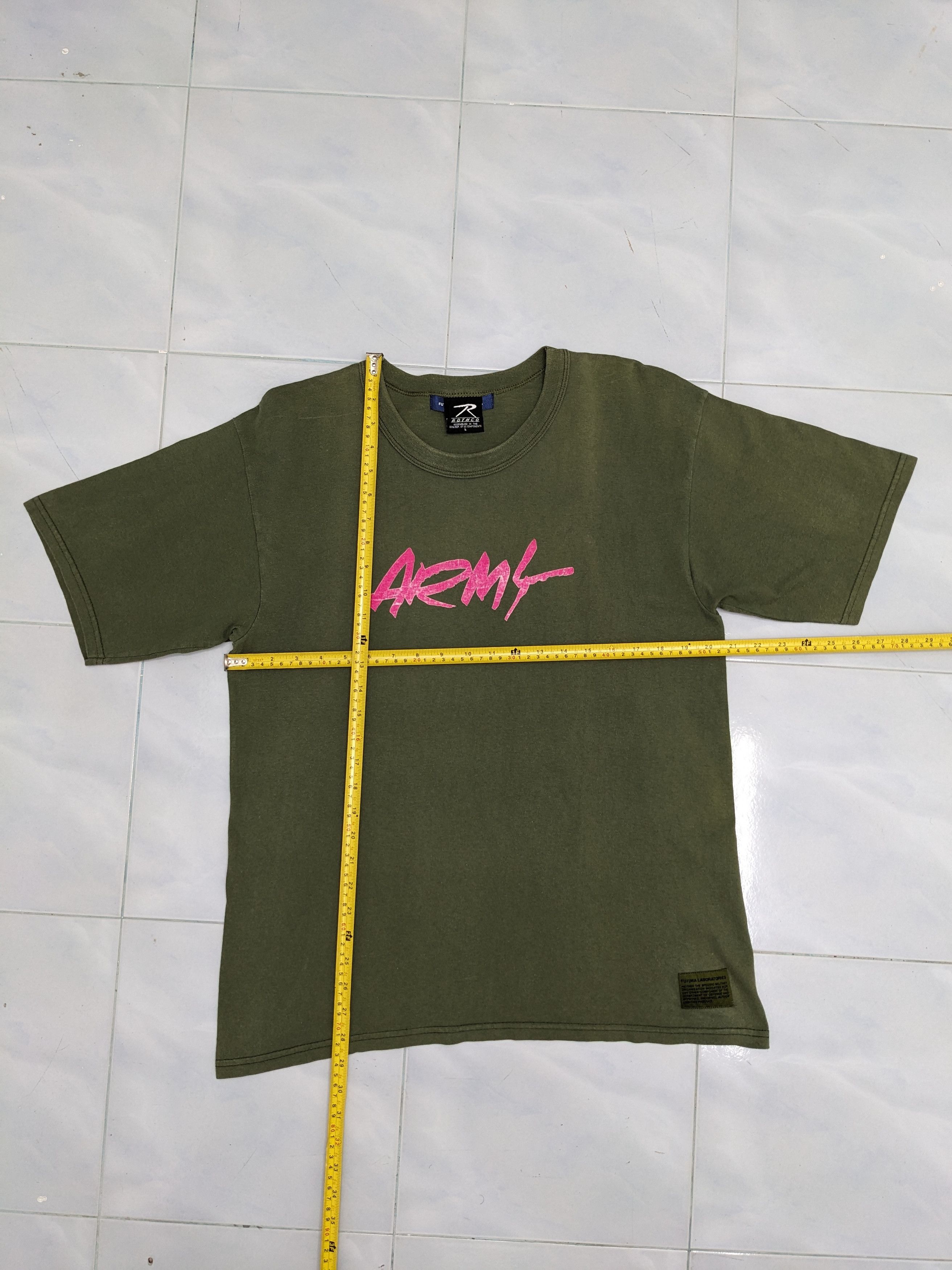 Futura Vintage Futura Laboratories X Rothco Tshirt Size US L / EU 52-54 / 3 - 6 Thumbnail