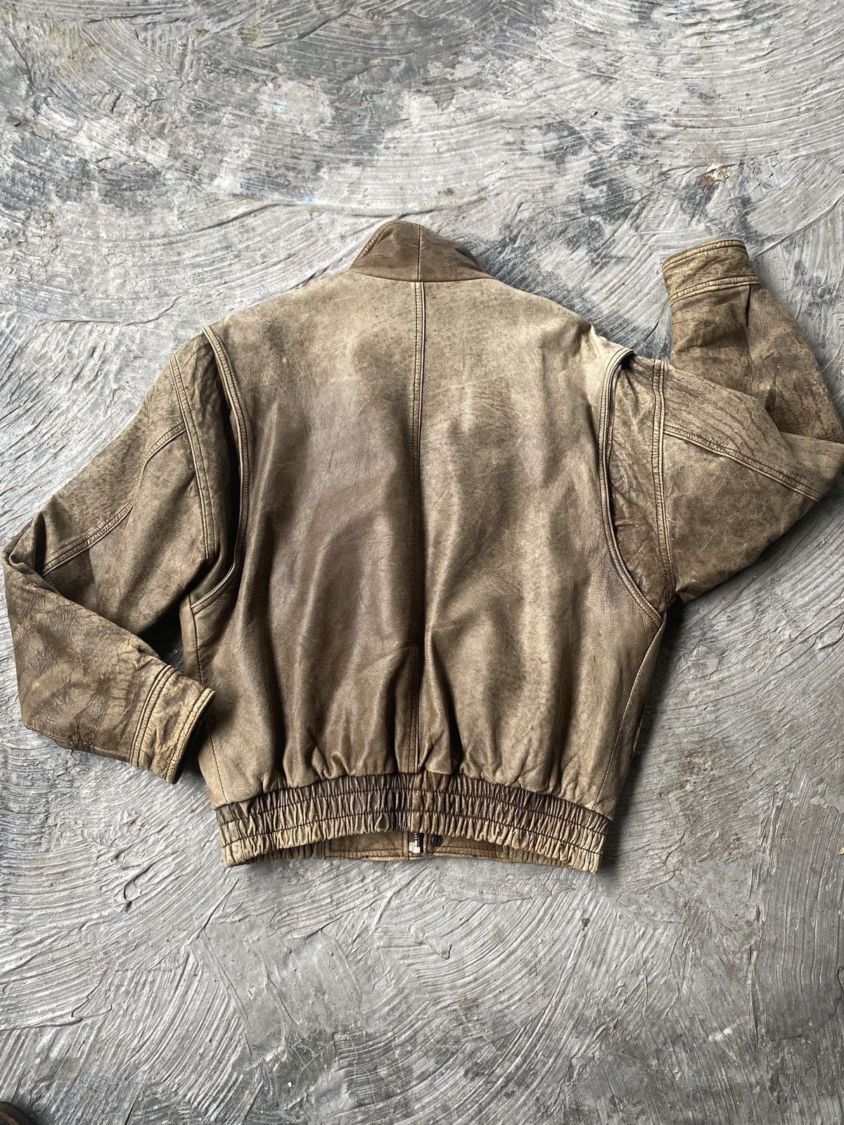 Vintage 💥OFFER NOW💥Vintage Due -Esse Fully Leather Jacket Sheepskin Size US M / EU 48-50 / 2 - 7 Thumbnail