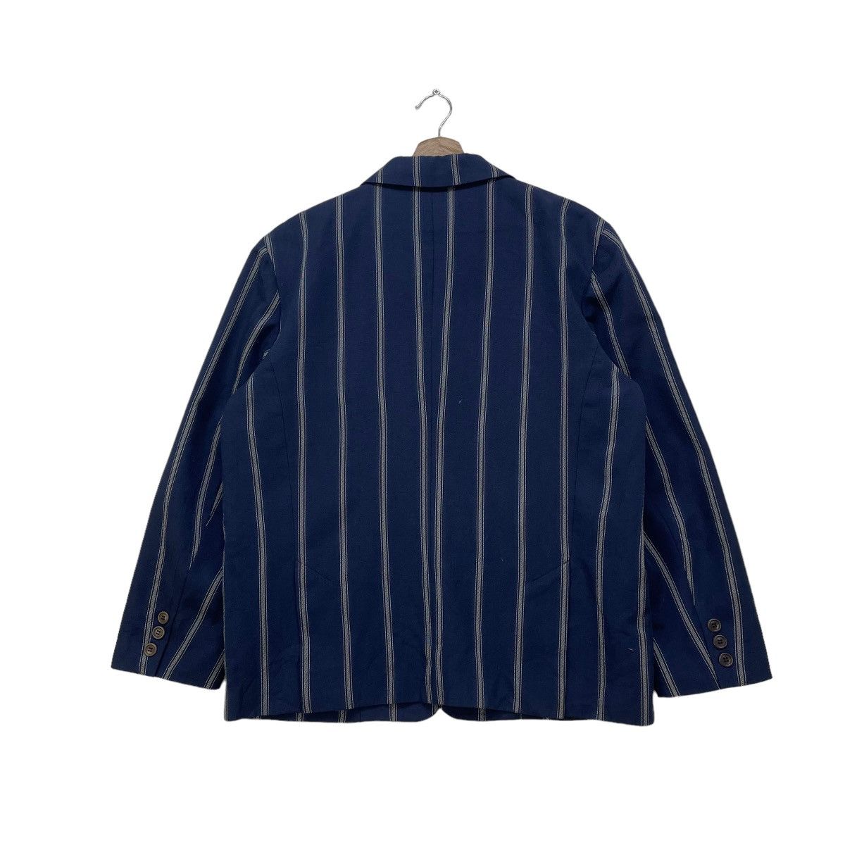 Issey Miyake 🔥MissAlice Brand Stripe Casual Jacket Inspired Issey Miyake Size US M / EU 48-50 / 2 - 2 Thumbnail