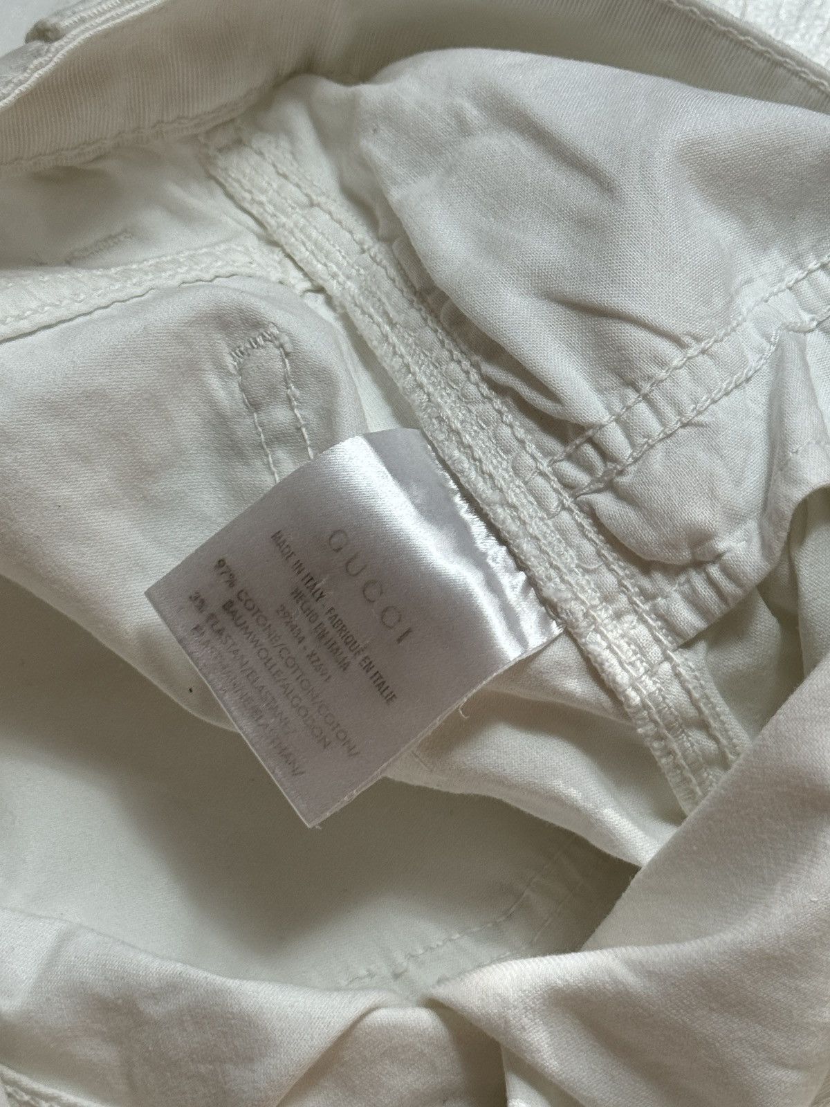 Gucci VINTAGE GUCCI 2000s LEGGINGS PANTS Size 26" / US 2 / IT 38 - 9 Thumbnail