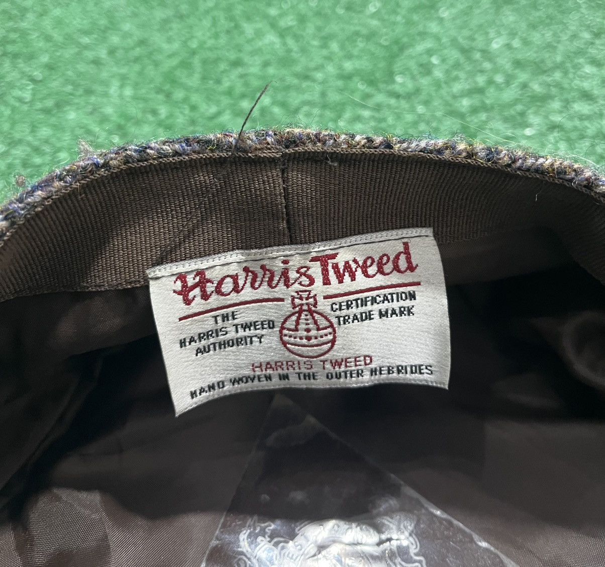 Harris Tweed × Vintage Harris Tweed Hat Wool Vintage Size ONE SIZE - 5 Thumbnail