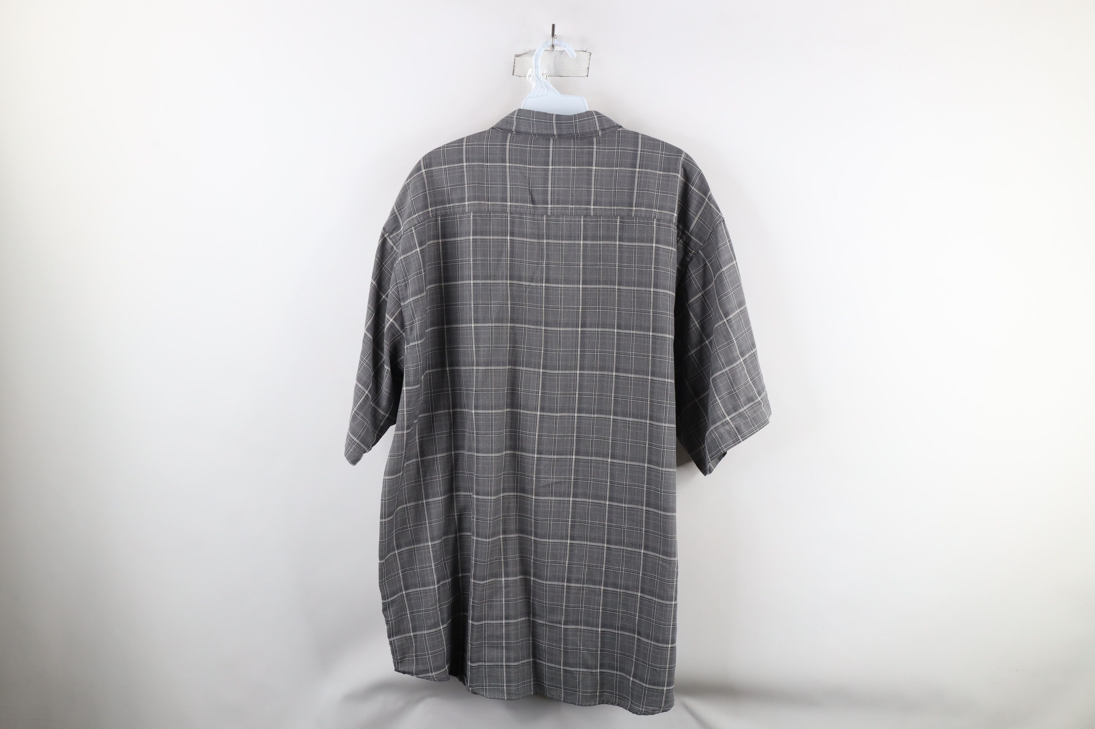 Quiksilver × Vintage Vintage 90s Quiksilver Short Sleeve Collared Button Shirt Size US XL / EU 56 / 4 - 11 Thumbnail