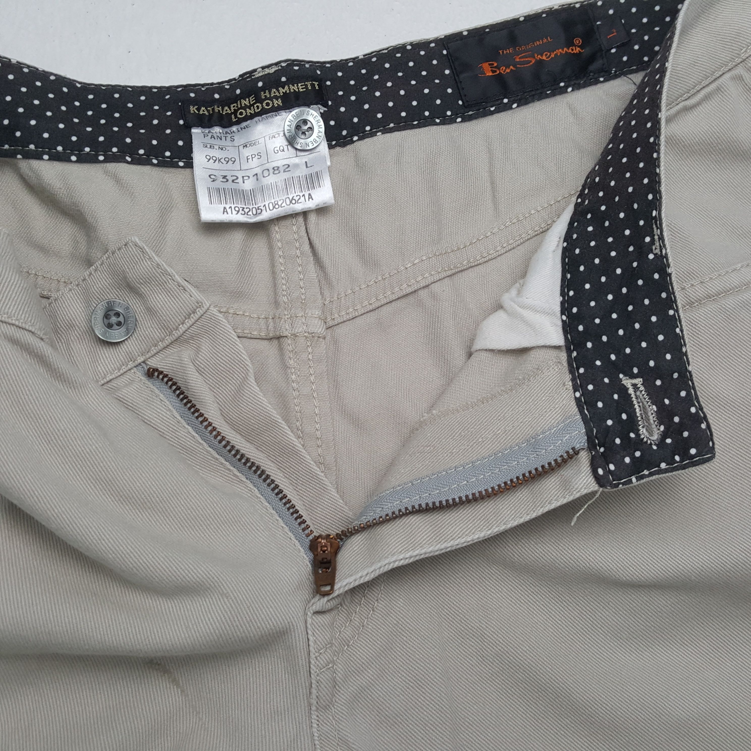 Ben Sherman × Katharine Hamnett London × Vintage KATHARINE HAMNET LONDON Ben Sherman Pants Size US 32 / EU 48 - 12 Thumbnail