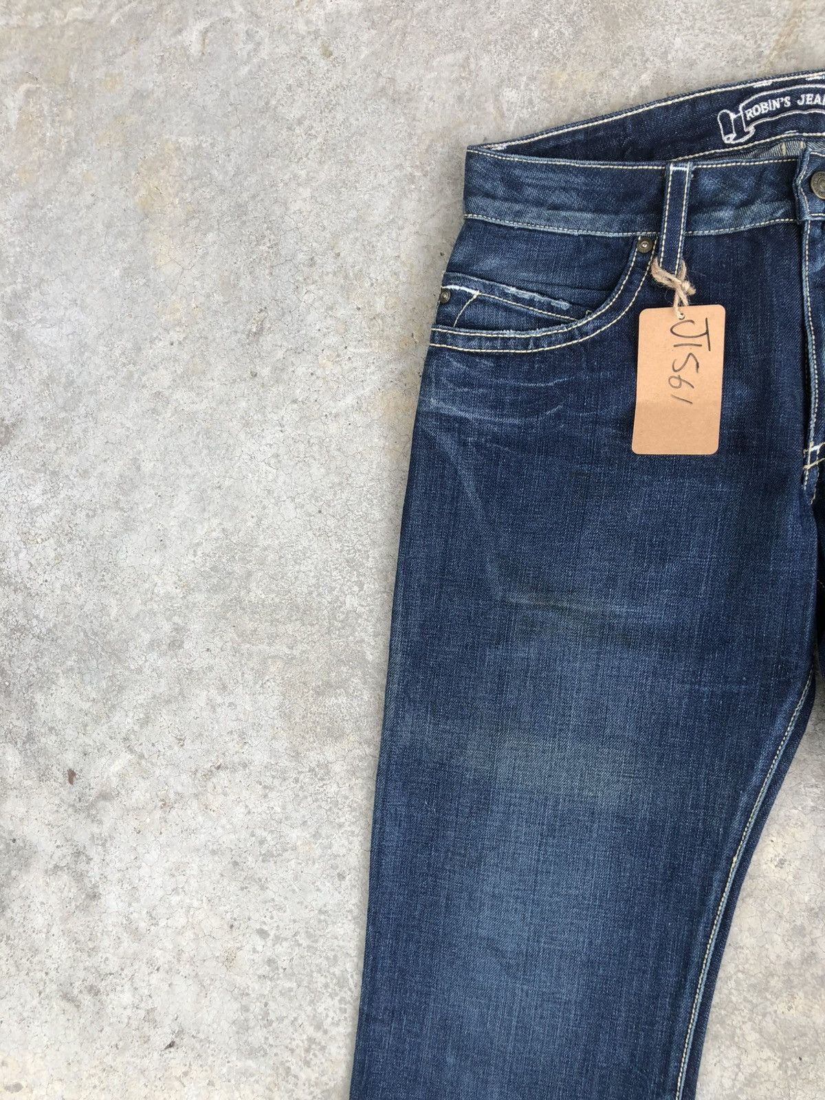Robins Jeans Robins Jeans Flared Jeans Distressed Jeans Size US 31 - 4 Thumbnail