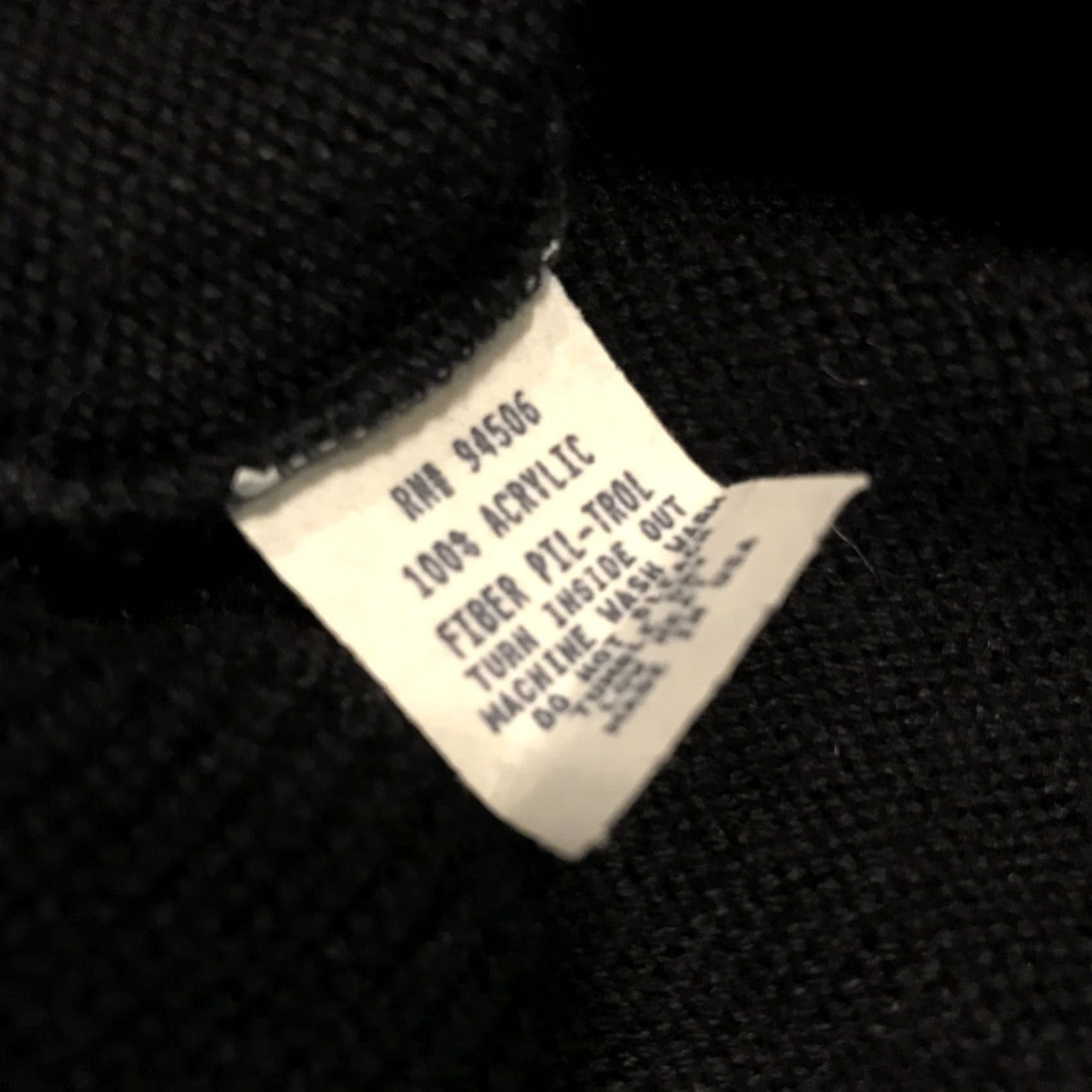 Vintage VINTAGE Crew Gear Sweater Cardigan Black Stewardess/Flight Attendant A30 XL Size XL / US 12-14 / IT 48-50 - 4 Thumbnail