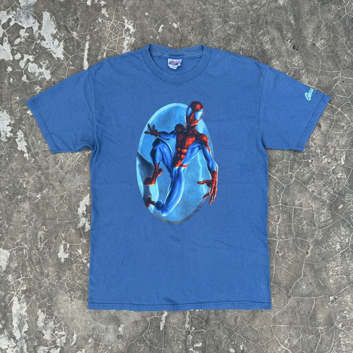 Marvel Comics 2000s Hanes - Vintage Marvel Spiderman Graphitti Tee Size US M / EU 48-50 / 2 - 2 Thumbnail