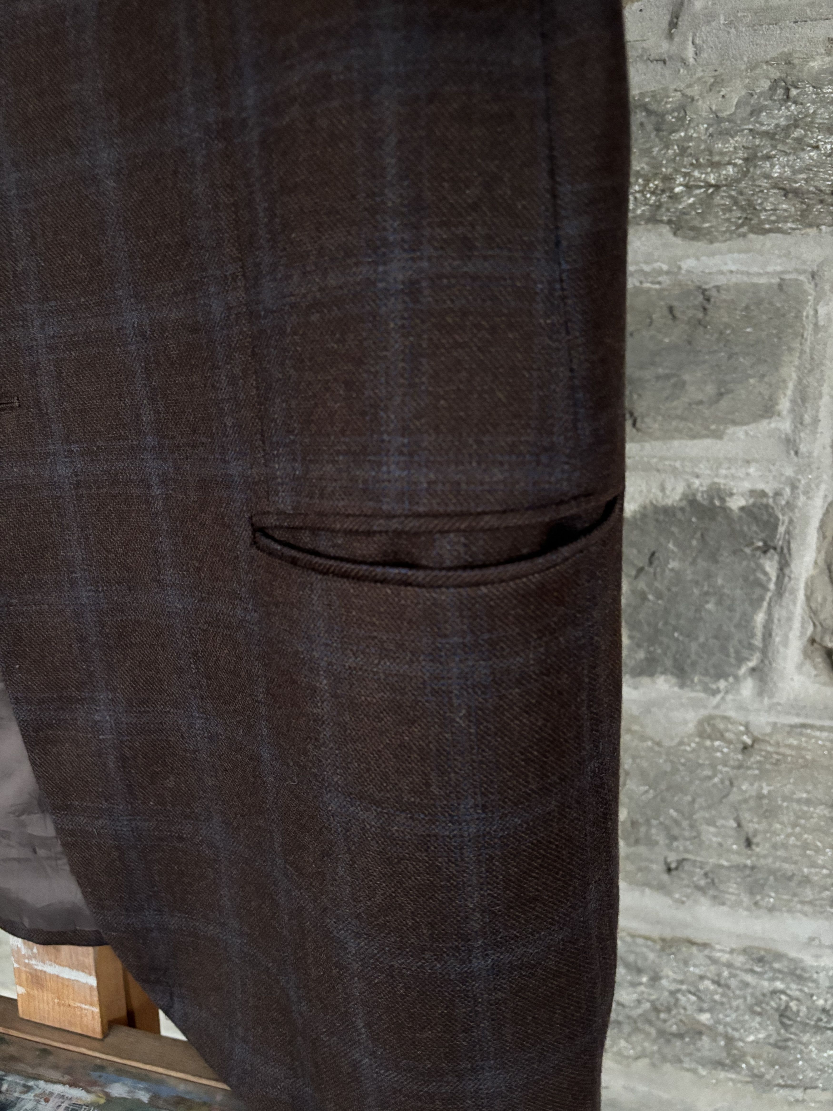 Armani Collezioni Armani x Neiman Marcus Windowpane Sport Coat Size 44R - 3 Thumbnail