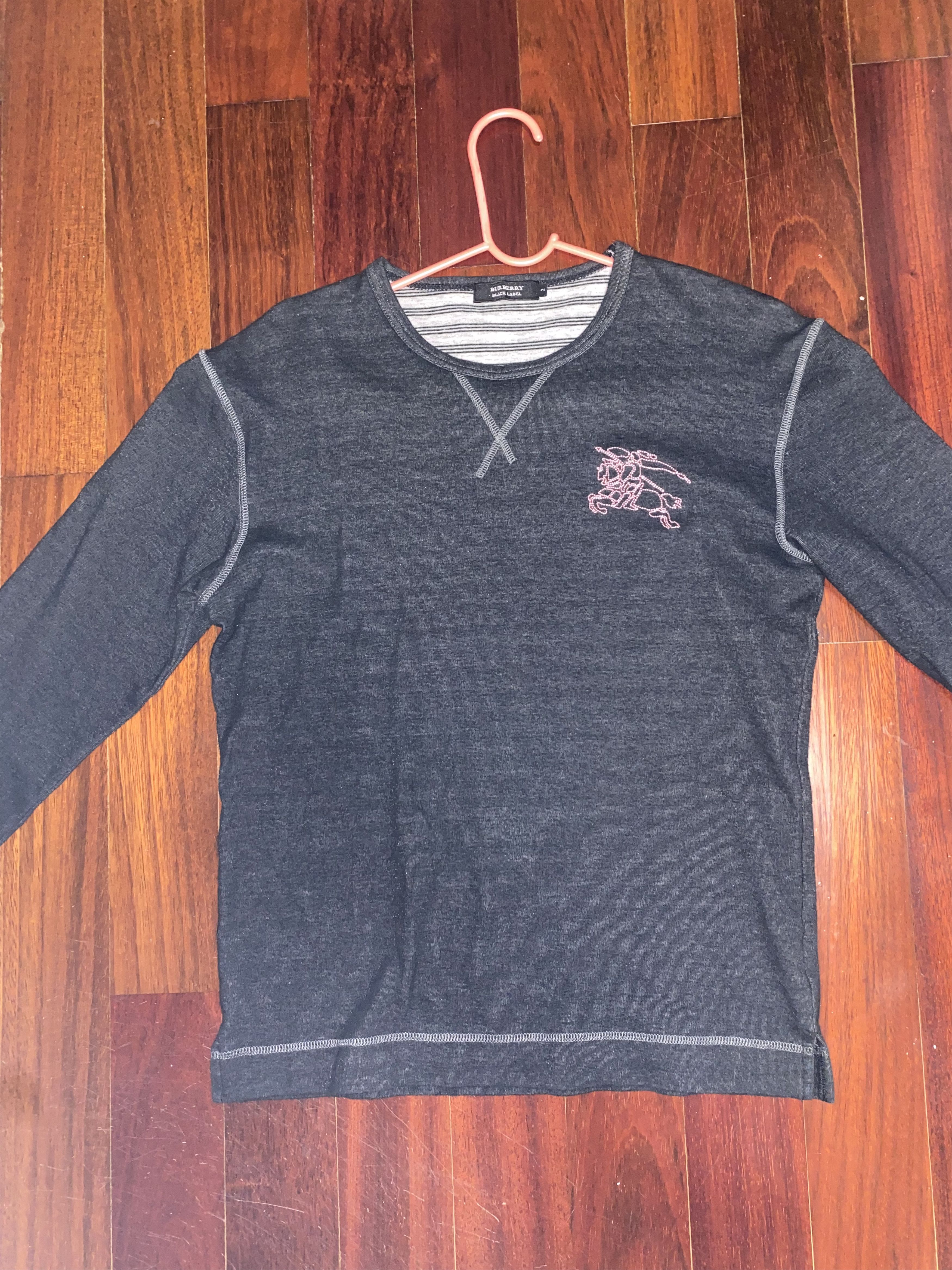 Burberry BURBERRY BIG LOGO SWEATER RARE Size US M / EU 48-50 / 2 - 1 Thumbnail
