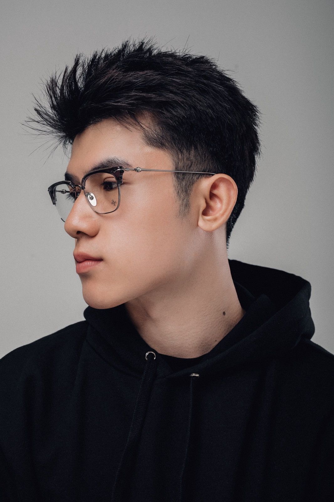 Chrome Hearts CHROME HEARTS SLUNTRADICTION (54) FLINT/GUNMETAL GLASSES Size ONE SIZE - 11 Thumbnail