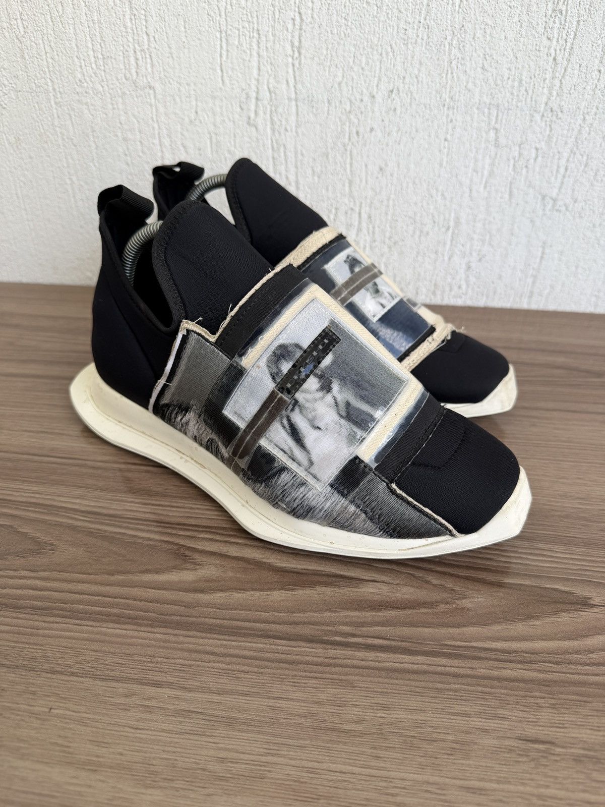 Rick Owens Drkshdw 🕷️🔥Babel runners Drkshdw Size US 5 / EU 37 - 1 Thumbnail