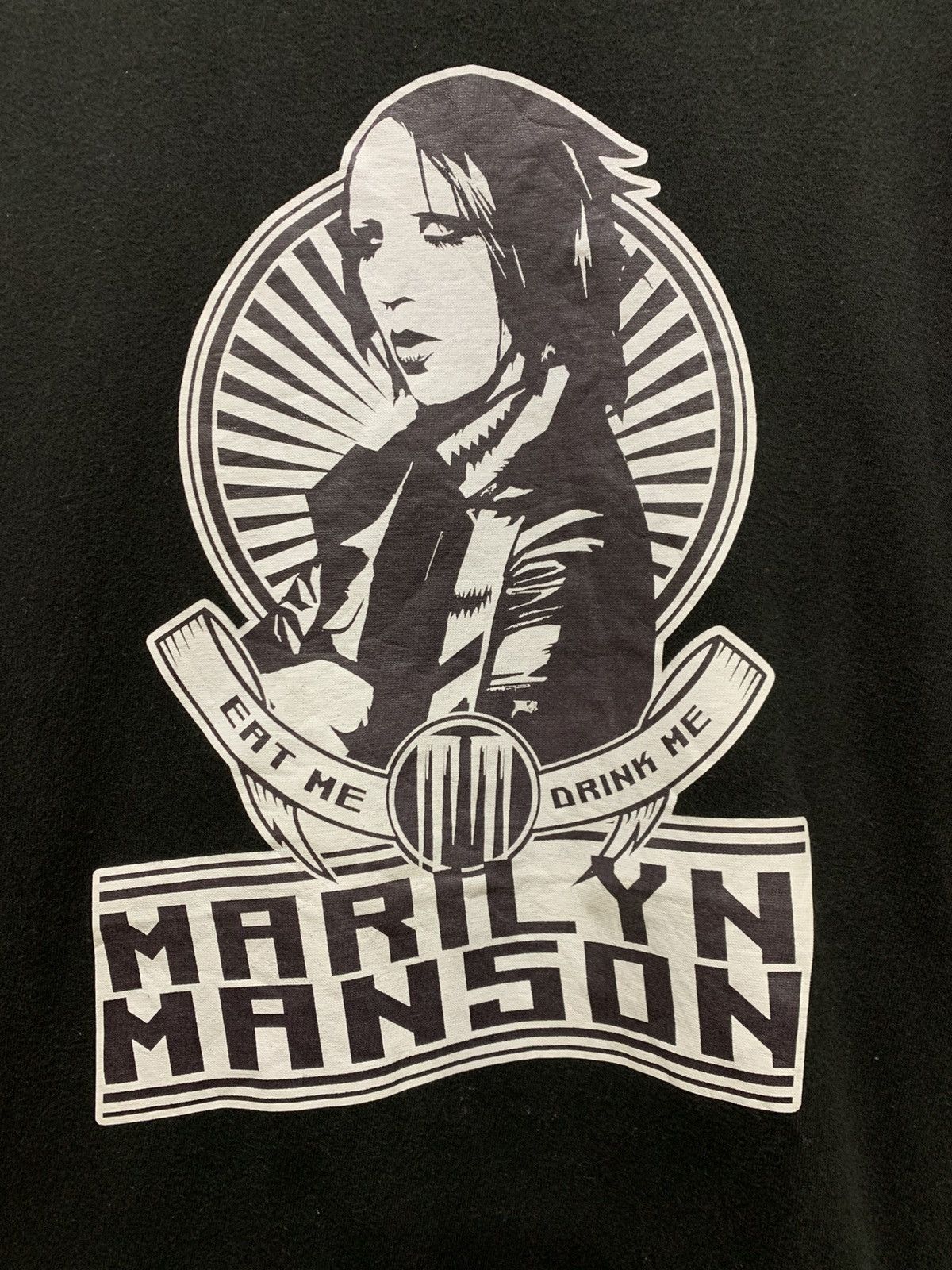 Band Tees Vintage Marilyn Manson Tee Black XL Size US XL / EU 56 / 4 - 3 Thumbnail