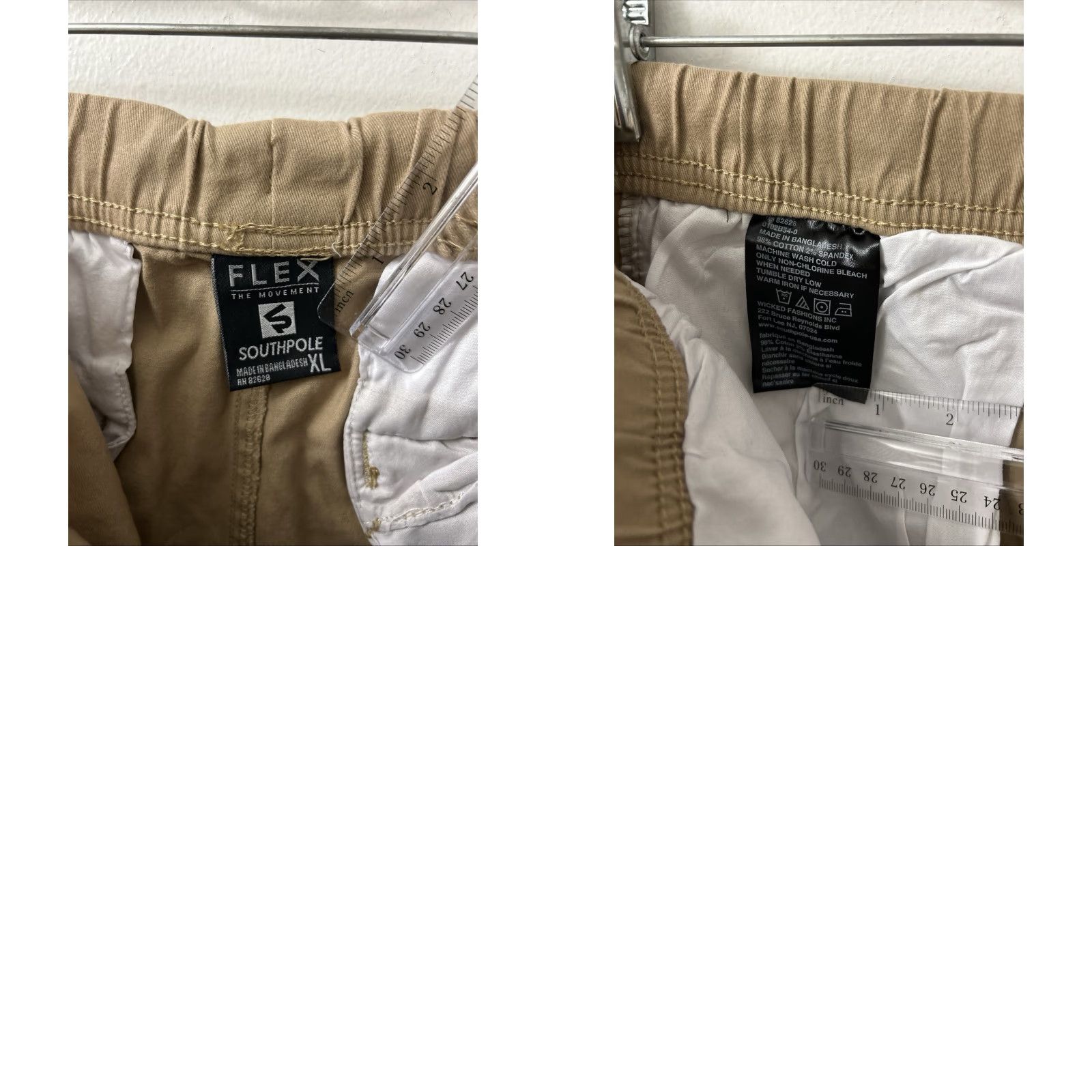 Southpole Southpole Jogger Pants Mens XL Tan Khaki Flex The Movement NWT Size US 36 / EU 52 - 9 Thumbnail