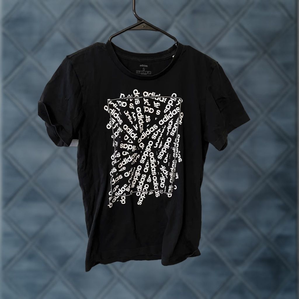 Adidas Adidas Originals T-Shirt Mens Small Short Sleeve Crew Neck Graphic Logo Black Size US S / EU 44-46 / 1 - 1 Thumbnail