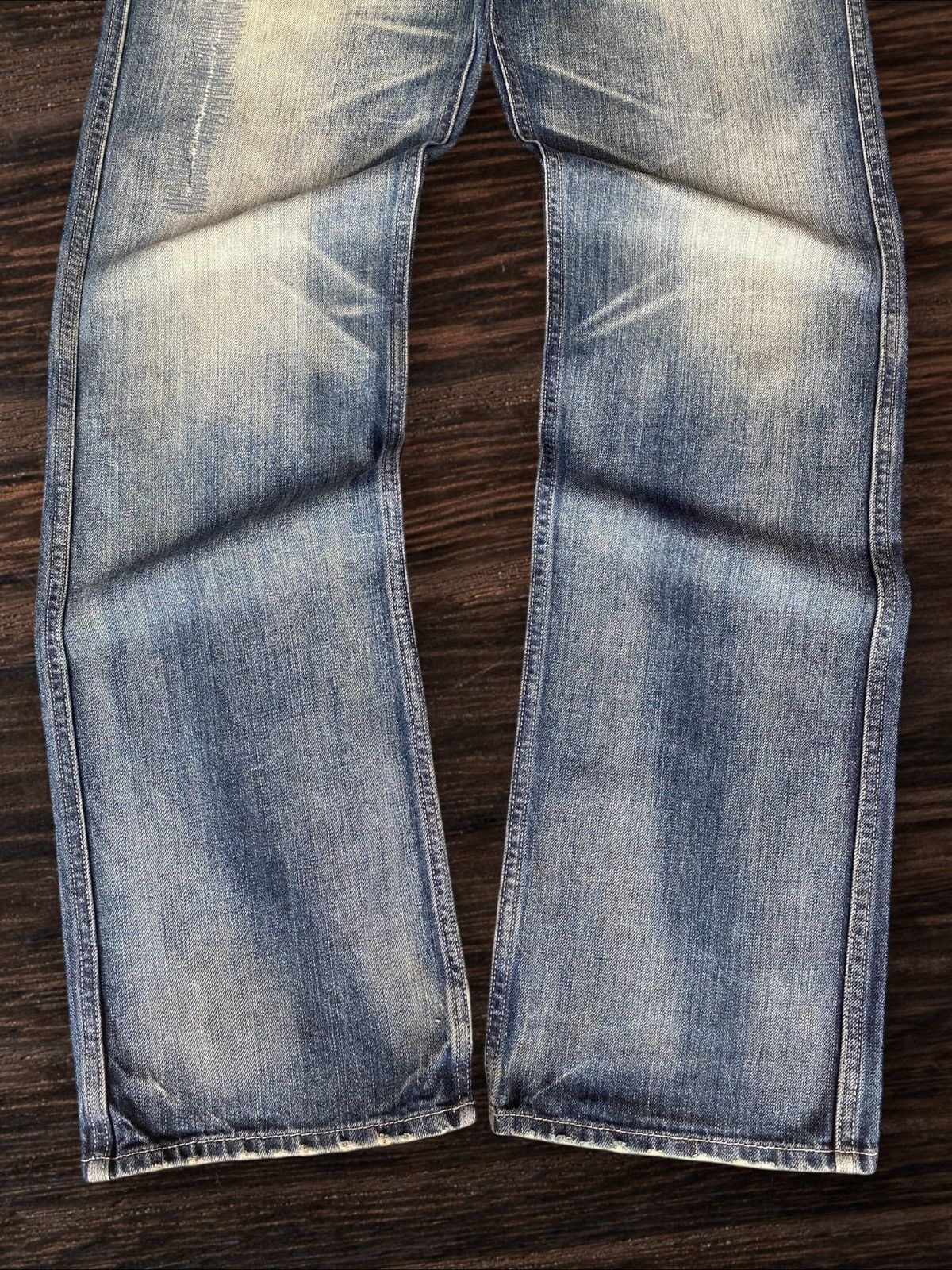 Takeo Kikuchi Takeo Kikuchi Jeans Y2K Style Distressed Straight Jeans Size US 31 - 5 Thumbnail