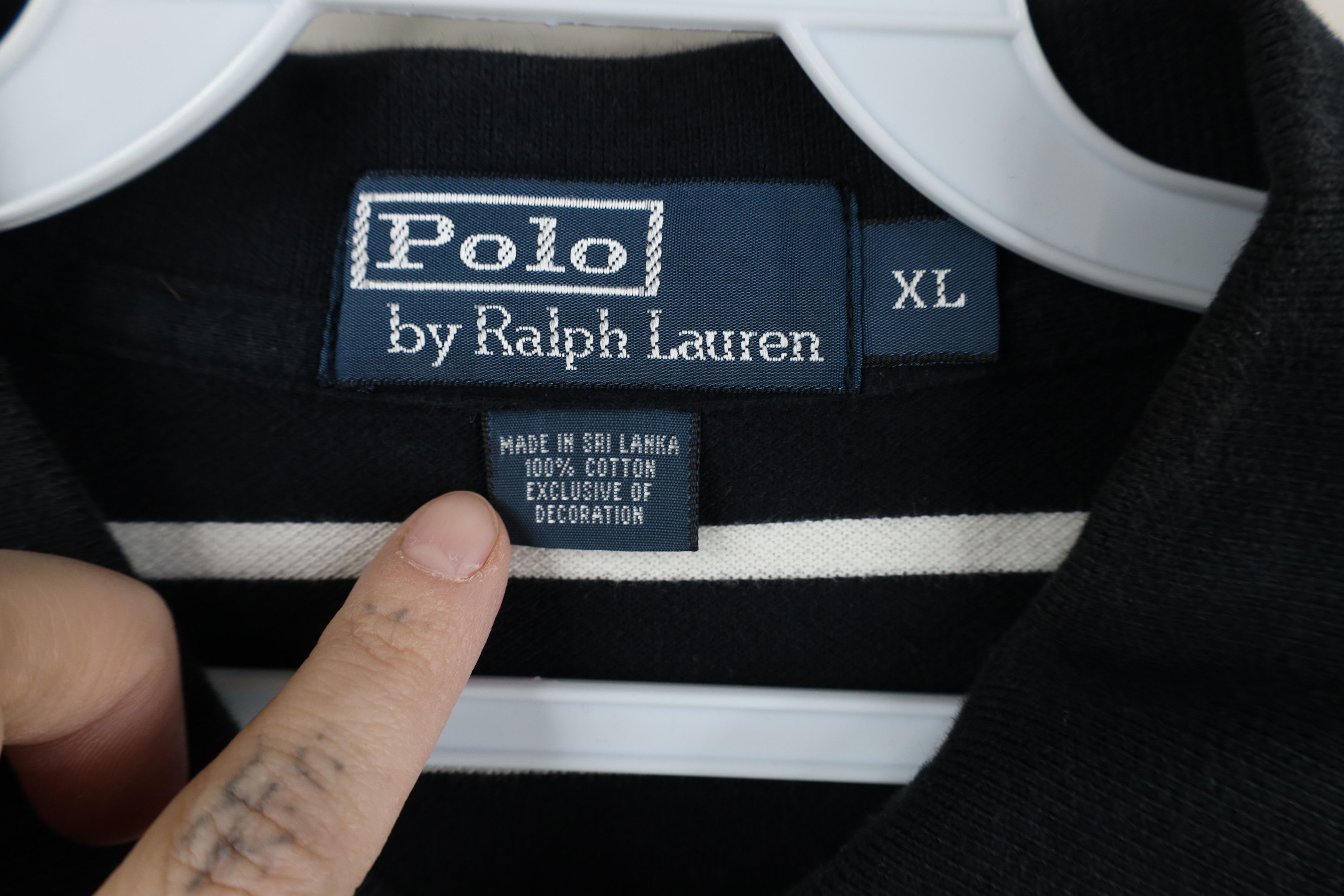 Ralph Lauren Vintage 90s Ralph Lauren Pique Cotton Golf Polo Shirt Size US XL / EU 56 / 4 - 8 Thumbnail