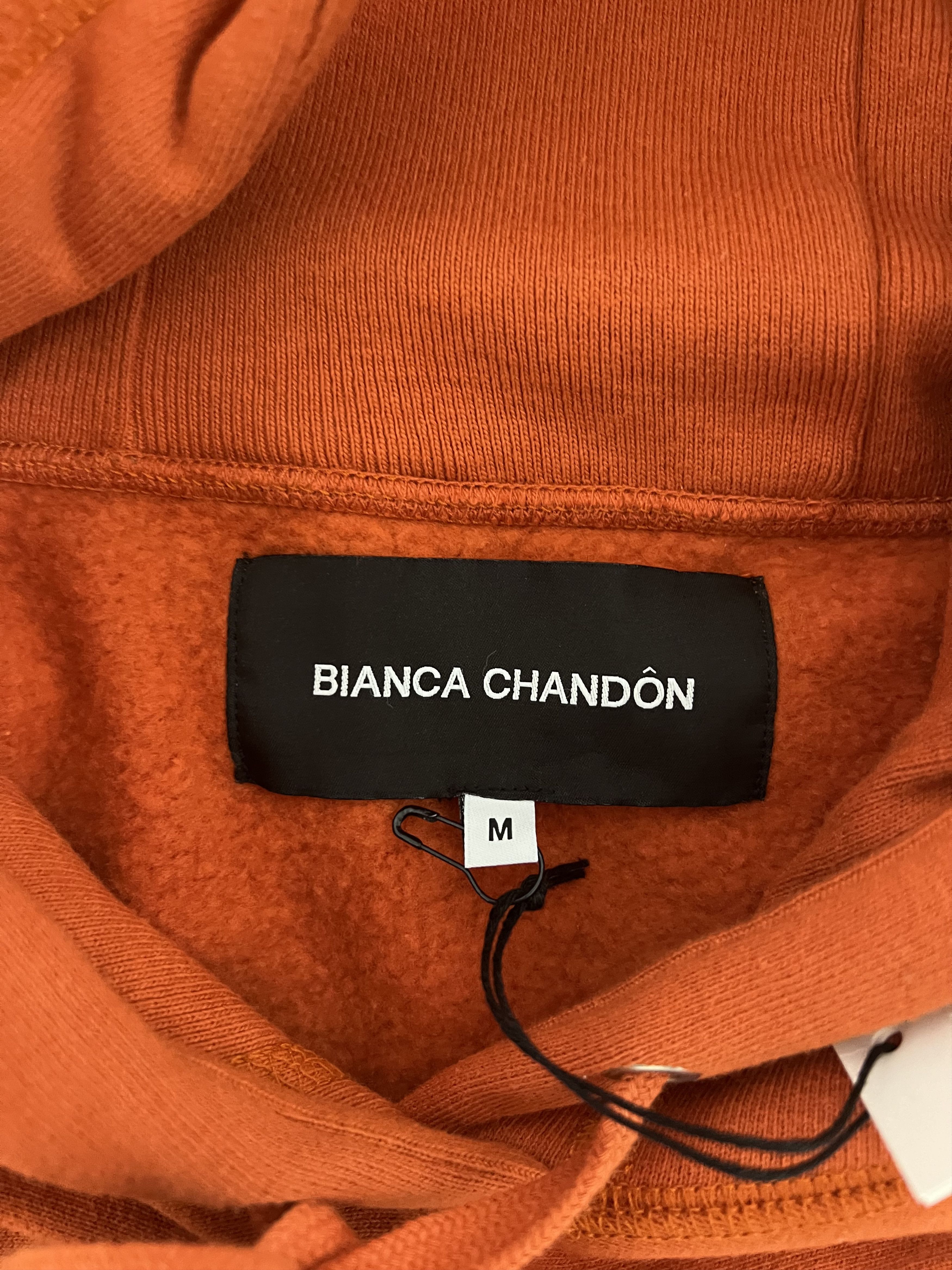 BIANCA CHANDON 💚 Bianca Chandon Lover Hoodie Orange Medium NEW Size US M / EU 48-50 / 2 - 6 Thumbnail