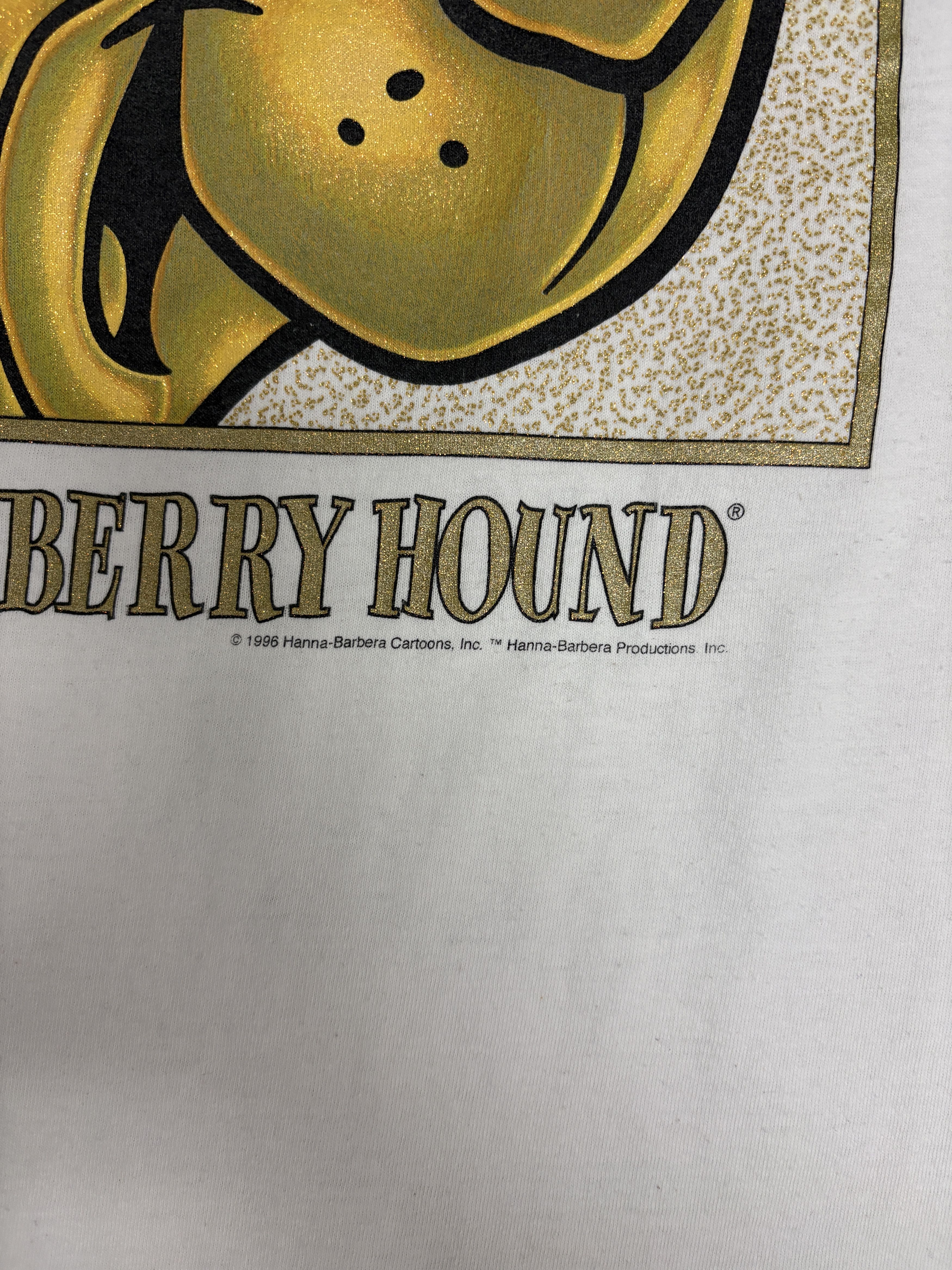 Vintage Huckleberry Hound Vintage White T-Shirt Tee Size US S / EU 44-46 / 1 - 3 Thumbnail
