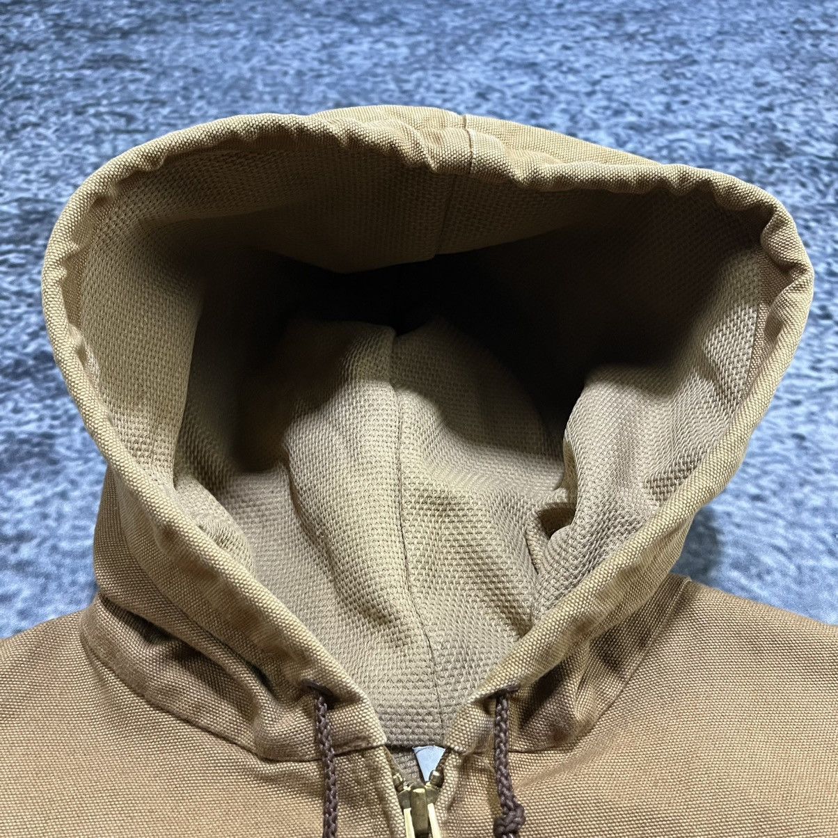Carhartt VINTAGE 90s CARHARTT TAN BROWN WORKWEAR HOODED JACKET SZ XL Size US XL / EU 56 / 4 - 5 Thumbnail
