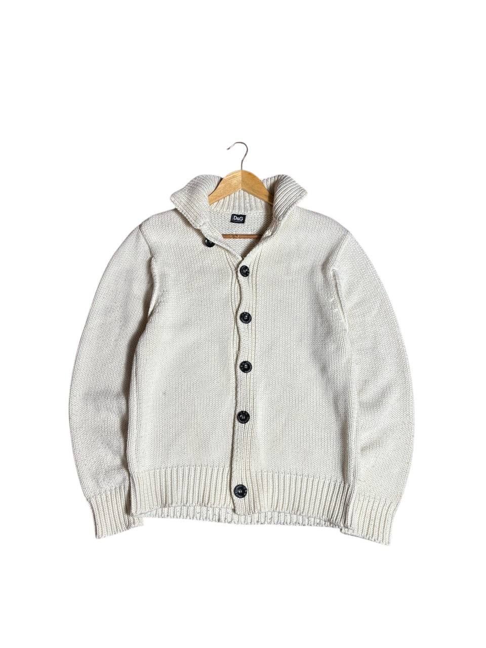 Dolce & Gabbana Dolce & Gabbana Button Wool Knit Cardigan Sweater Vintage Size US L / EU 52-54 / 3 - 1 Thumbnail