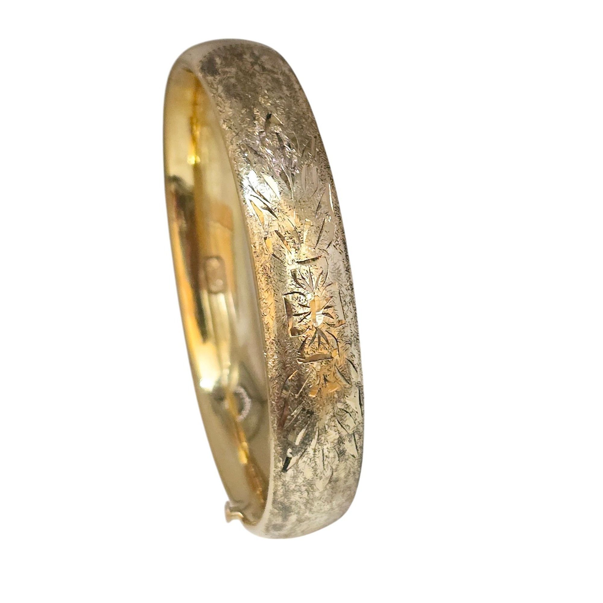 Vintage Vintage Marked Rine 1/20th 12kt Gold Filled Florentine Embos Size ONE SIZE - 4 Thumbnail
