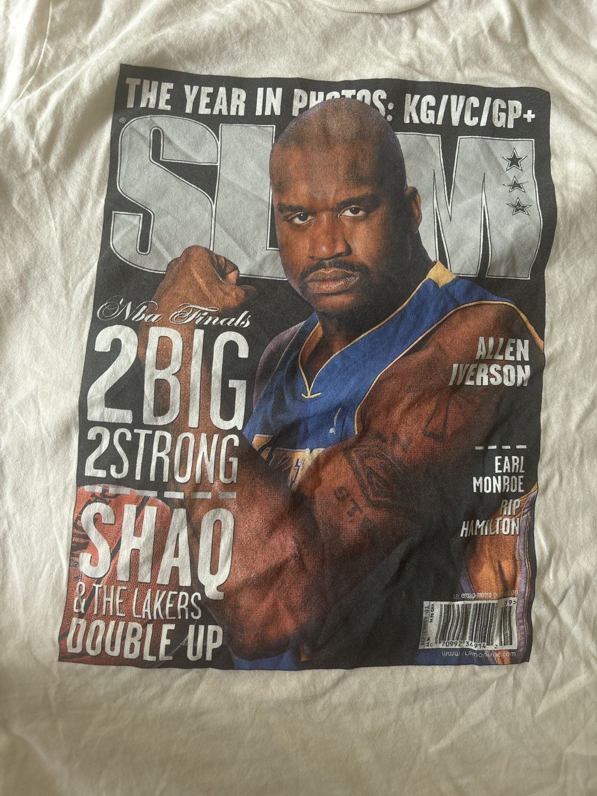 Mitchell & Ness Vintage ‘95 Shaq Magic “SLAM” Graphic Tee size M Size US M / EU 48-50 / 2 - 2 Thumbnail