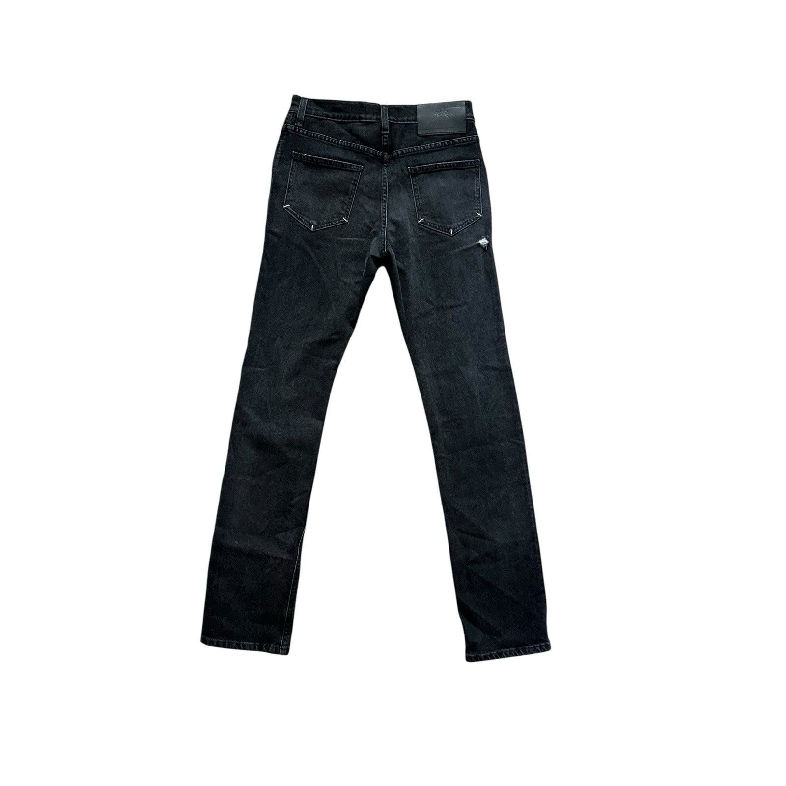 Rta RtA Mens Mens Slim Fit Jeans Sava Black $395 Size 29/32 Size US 29 - 6 Thumbnail