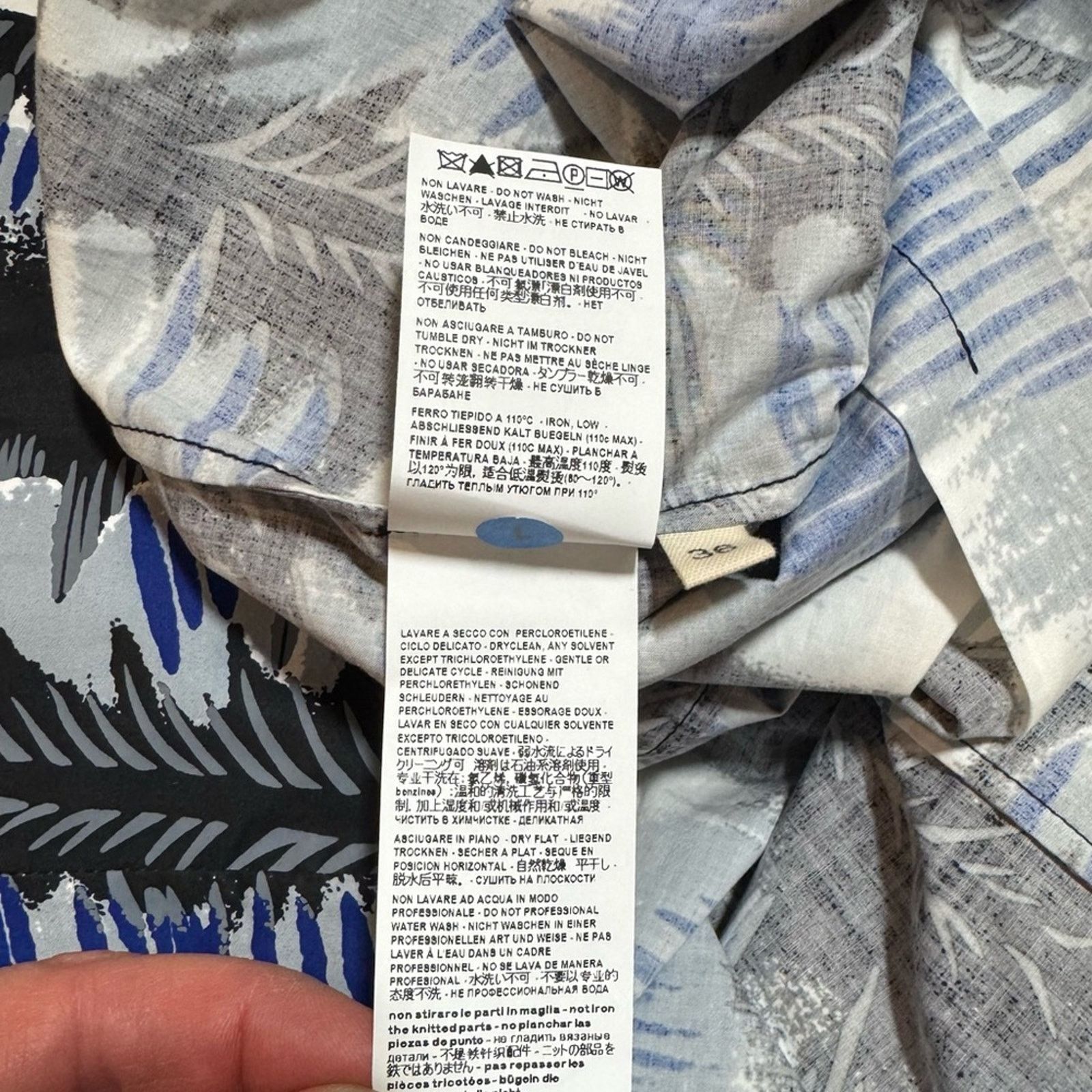 Marni Marni Poplin St. River Dress Made in Portugal Blue sz XXS/36 Size XXS / US 00 / IT 34 - 11 Thumbnail