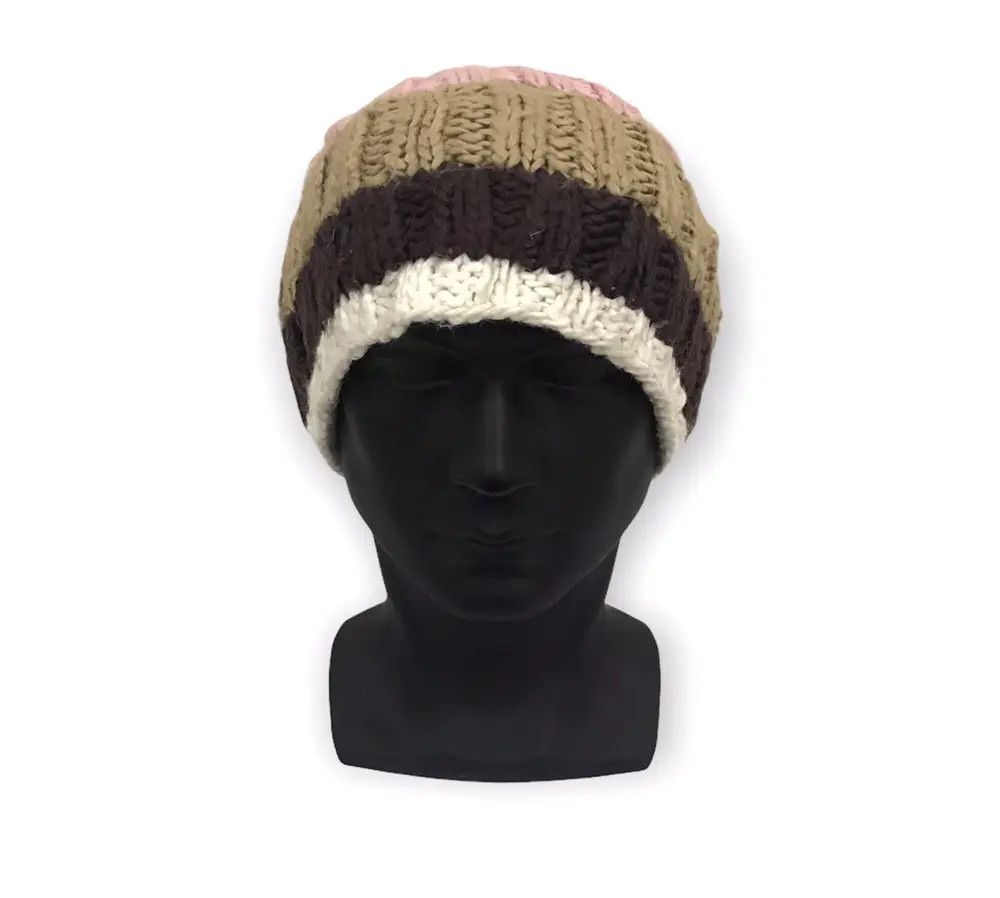 Ocean Pacific × Vintage Ocean Pacific Stripe Design Knit Beanie Hat Size ONE SIZE - 2 Thumbnail