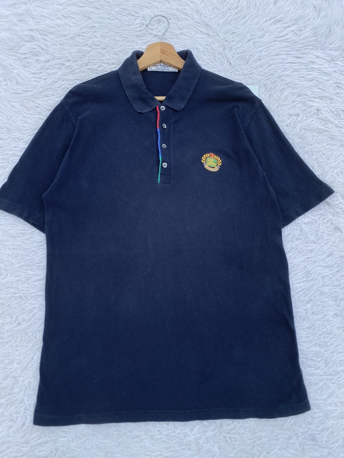 Rare Vintage Burberry Polo Tee
