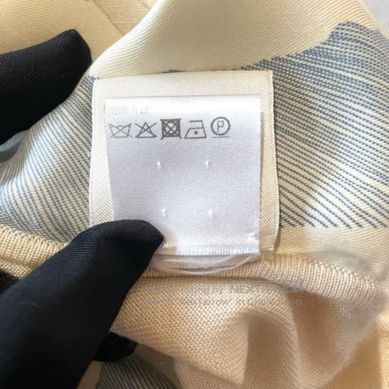 Hermes Hermes Chain print goat hair and silk blended knitted long Size XXS / US 00 / IT 34 - 8 Thumbnail