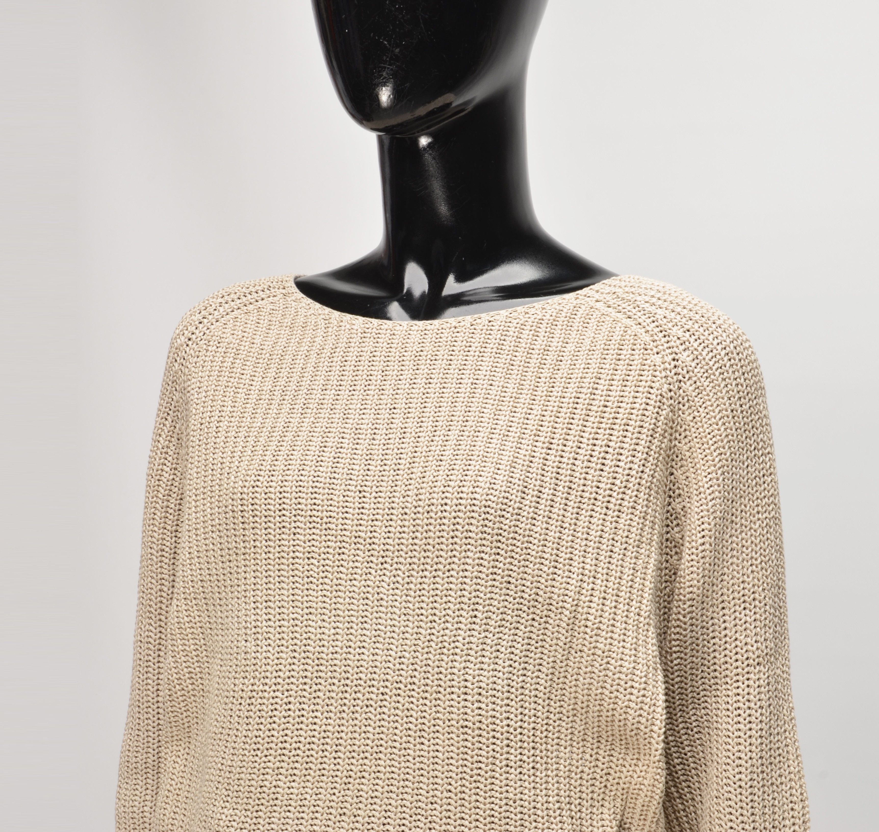 Annette Gortz Annette Gortz Cotton Knitted Oversized Sweater Jumper Size S / US 4 / IT 40 - 2 Thumbnail