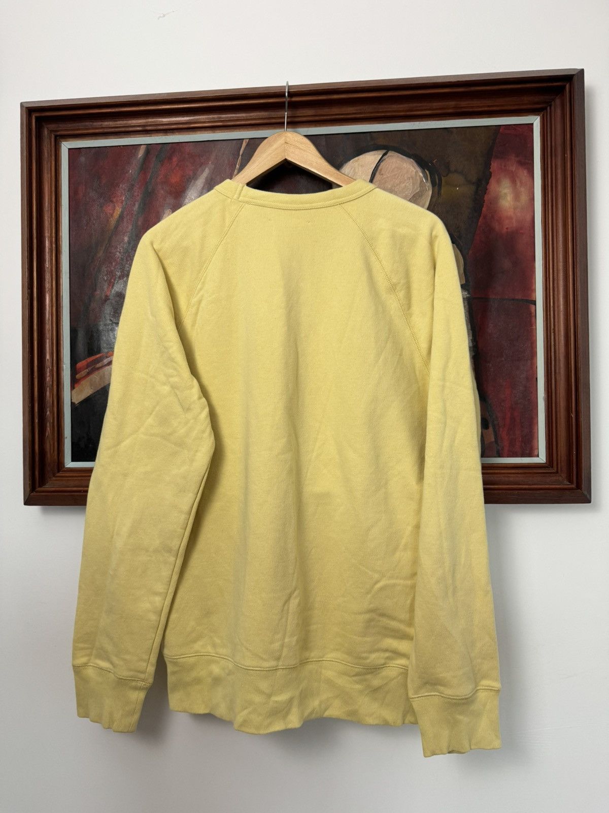 Our Legacy Our Legacy Crewneck High Quality Basic Casual Sun Yellow Size US M / EU 48-50 / 2 - 2 Thumbnail
