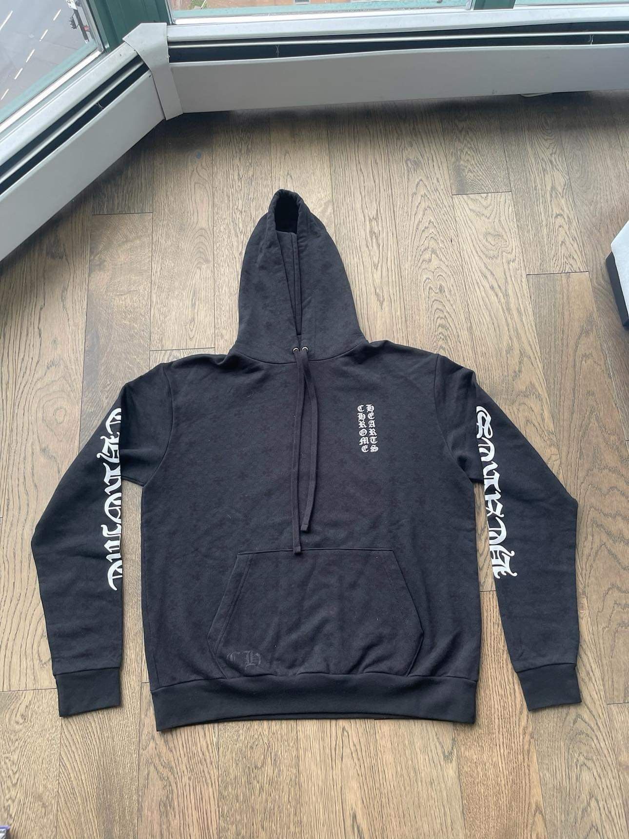 Chrome Hearts Black Las Vegas Chrome Hearts Zip up hoodie
