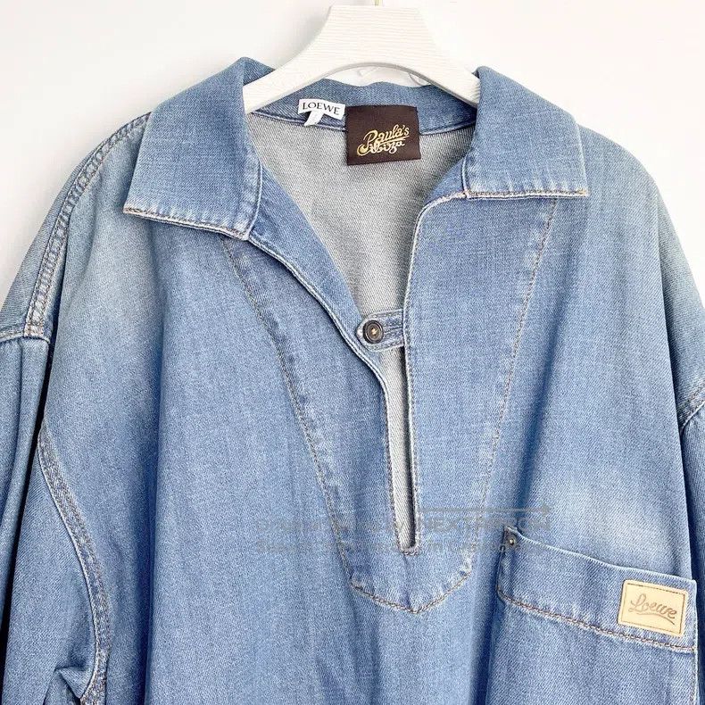 Loewe Loewe Blue Paula's Ibiza Series Denim Top Size US M / EU 48-50 / 2 - 3 Thumbnail