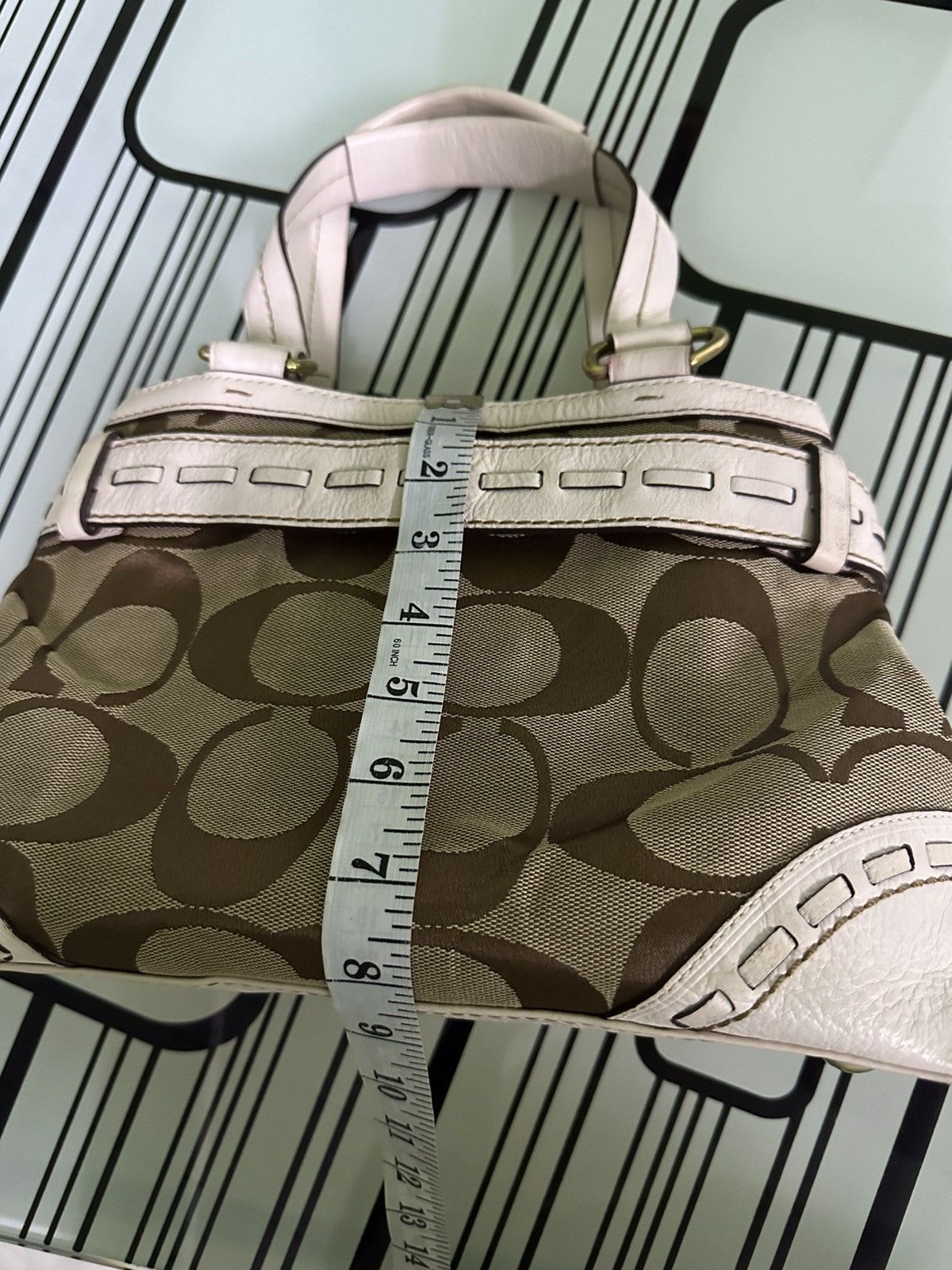 Coach Vintage Handbag Coach Leather Bag Size ONE SIZE - 12 Thumbnail