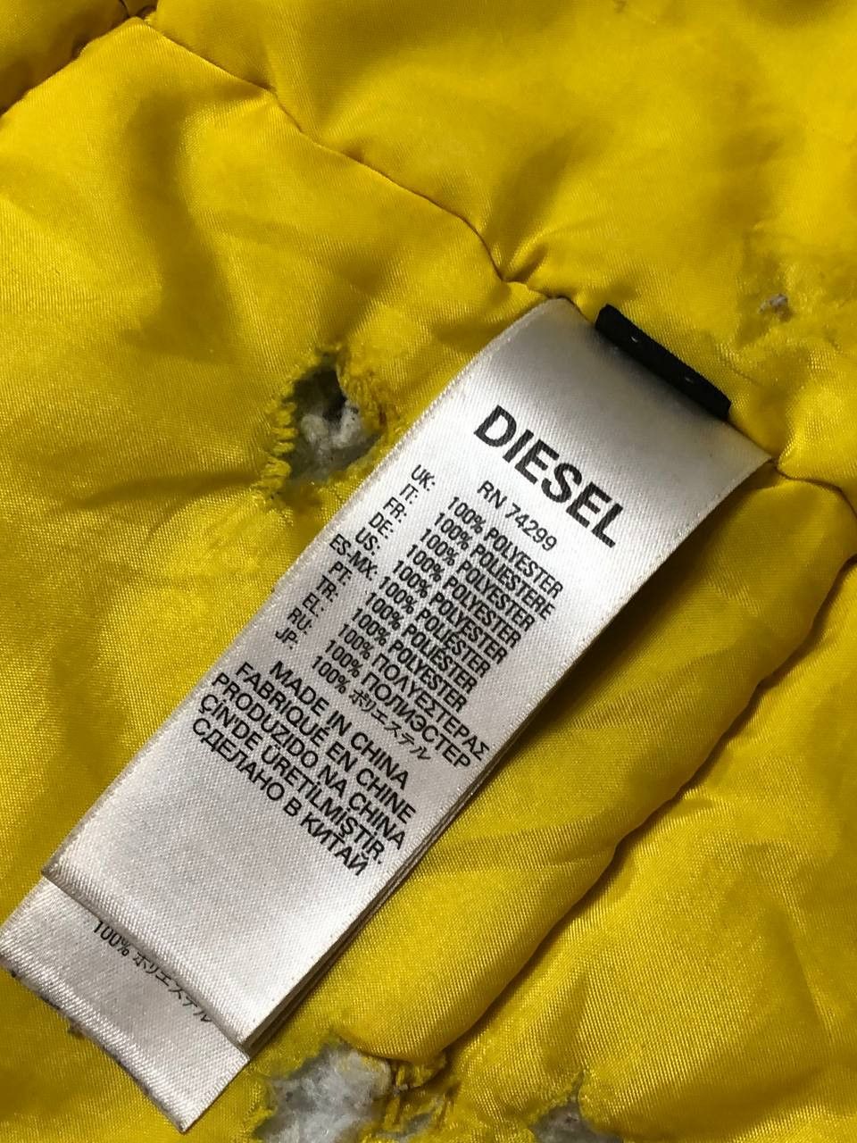 Diesel vintage Y2K Parkas Kids 14 years black Diesel Streetwear Size US S / EU 44-46 / 1 - 4 Thumbnail