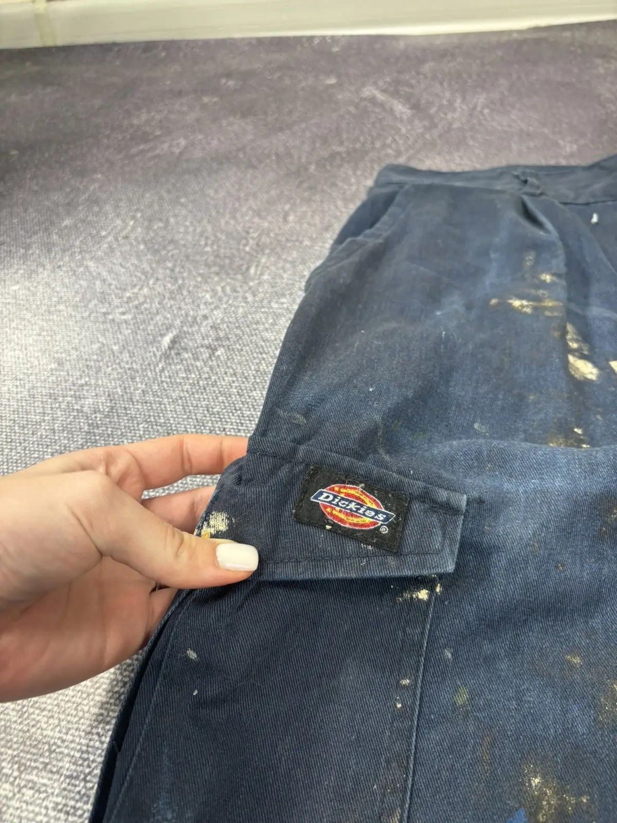 Dickies × Vintage Vintage Dickies Distressed American Work Baggy Cargo Pants Size US 32 / EU 48 - 5 Thumbnail