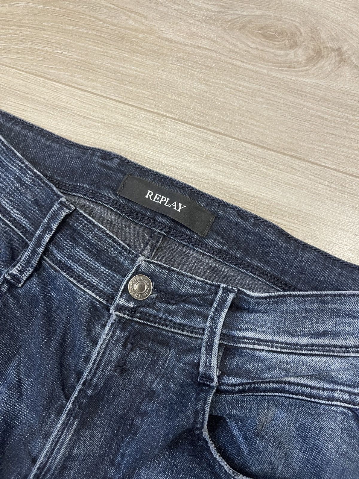 Replay Replay Blue Jeans – Organic Cotton Edition W30 Size US 30 / EU 46 - 3 Thumbnail