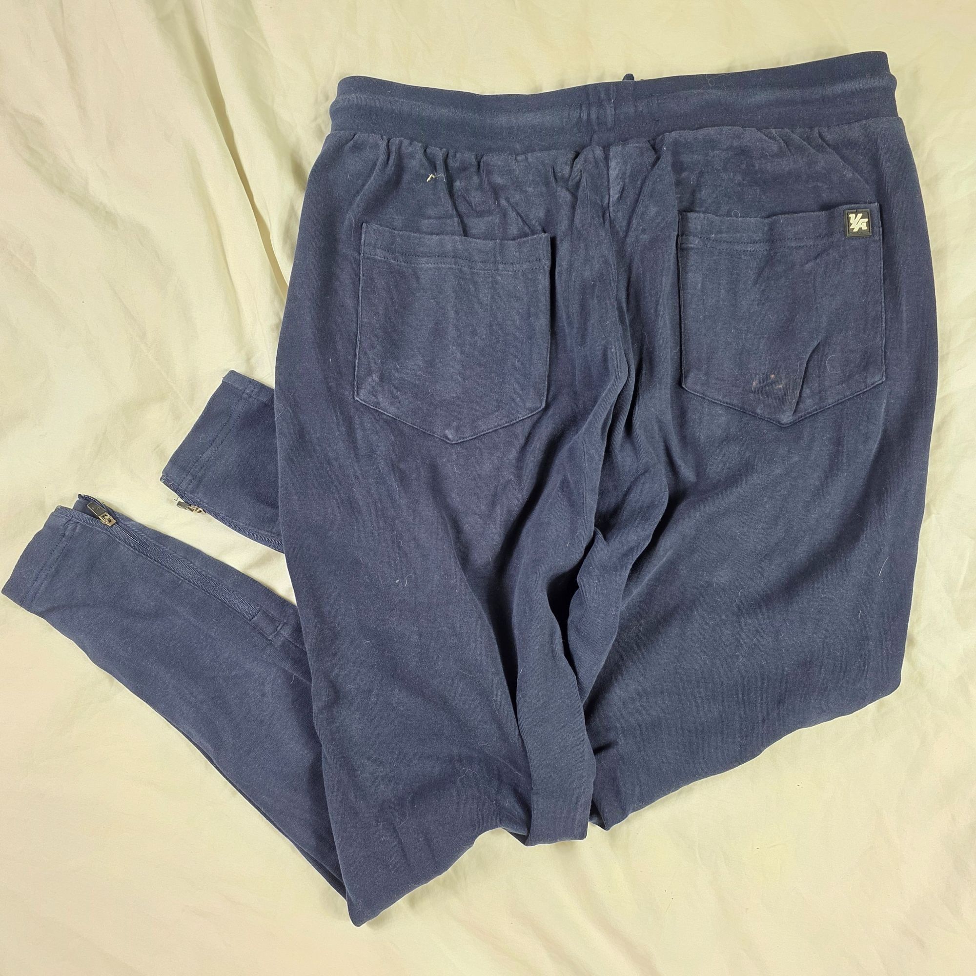 YoungLA YoungLA Mens Medium Navy Joggers Lightweight Casual Lounge P Size US 30 / EU 46 - 2 Thumbnail