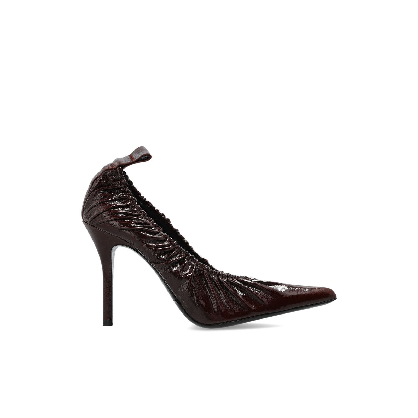 Balenciaga IRO Fronce Heeled Pumps 105mm Brown New & Authentic (Women's Size US 8 / IT 38 - 5 Thumbnail
