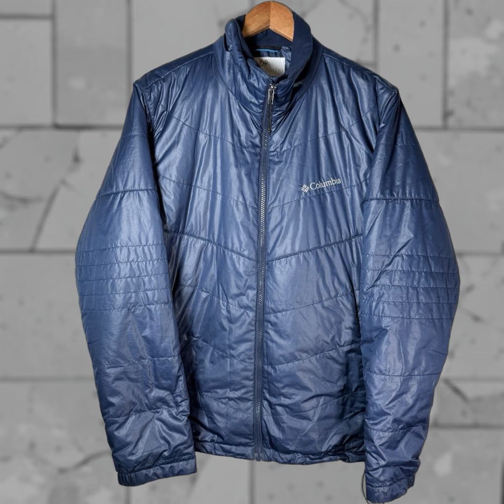 Vintage Columbia Blue Full Zip Puffer Jacket Mens Size M Size US M / EU 48-50 / 2 - 1 Thumbnail