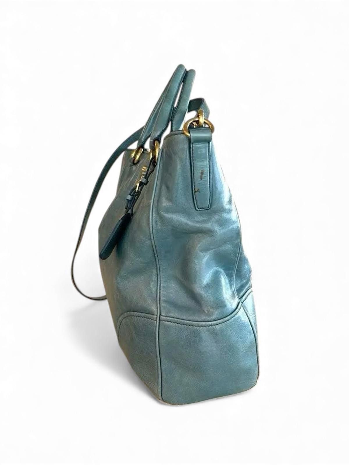 Prada Prada - Leather Tote Bag Size ONE SIZE - 3 Thumbnail