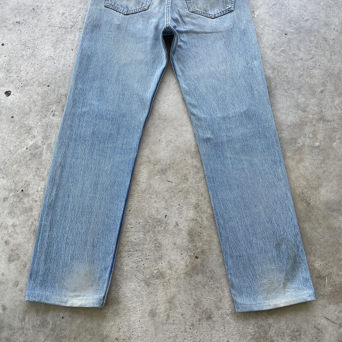 Jean 90s Vintage Levi’s 501 Rusty USA Jeans Distress Faded Pants Size US 31 - 13 Thumbnail