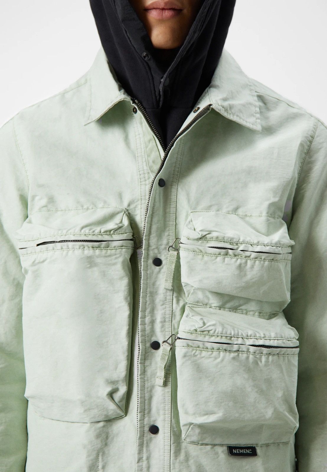Nemen !DS! SS23 Nemen Tats Zipped Parachute Overshirt Size US S / EU 44-46 / 1 - 5 Thumbnail
